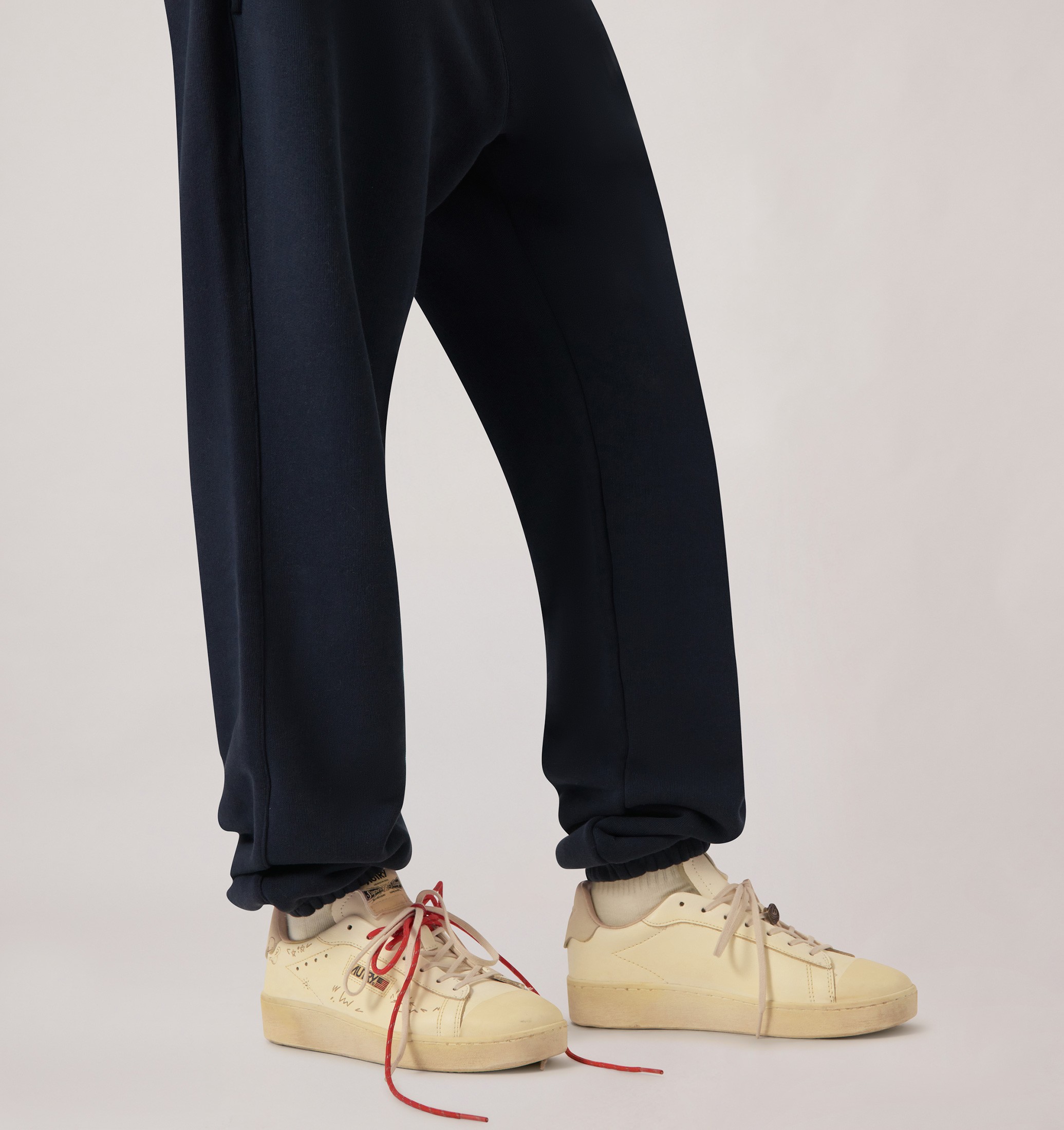 SNEAKERS DALLAS LOW SUPER VINTAGE IN PELLE MARSHMALLOW