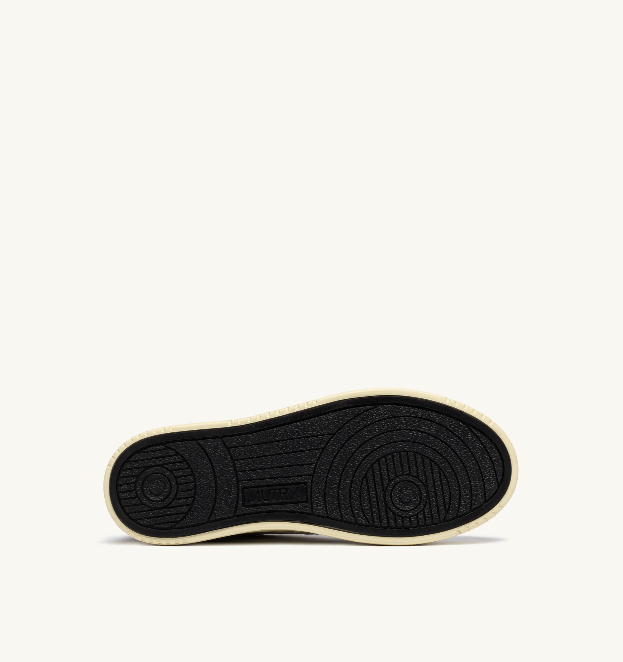 SNEAKERS MEDALIST EASEKNIT LOW IN MAGLIA AVORIO NERA E POWDER