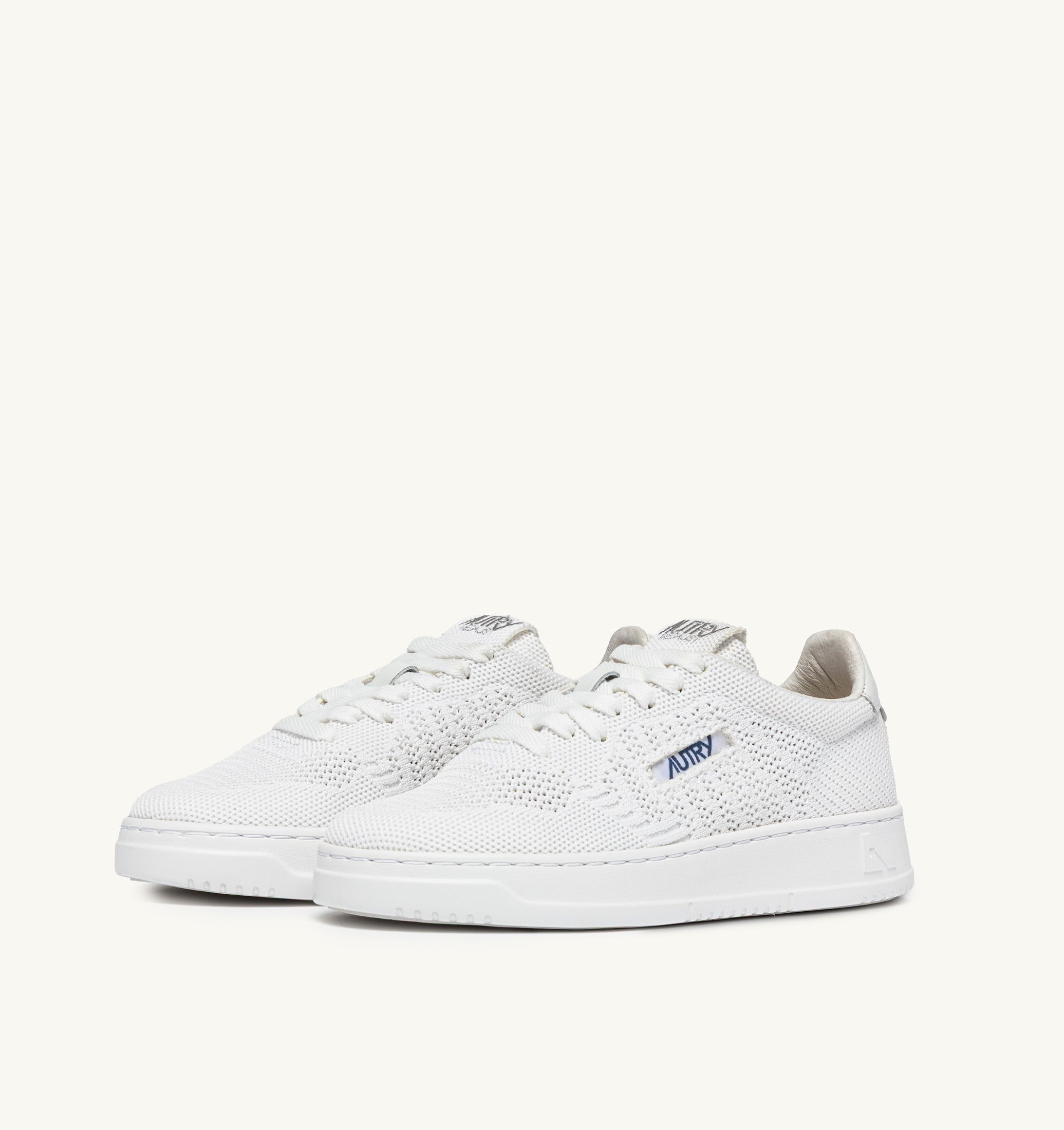 SNEAKERS MEDALIST EASEKNIT LOW IN MAGLIA COLORE BIANCO