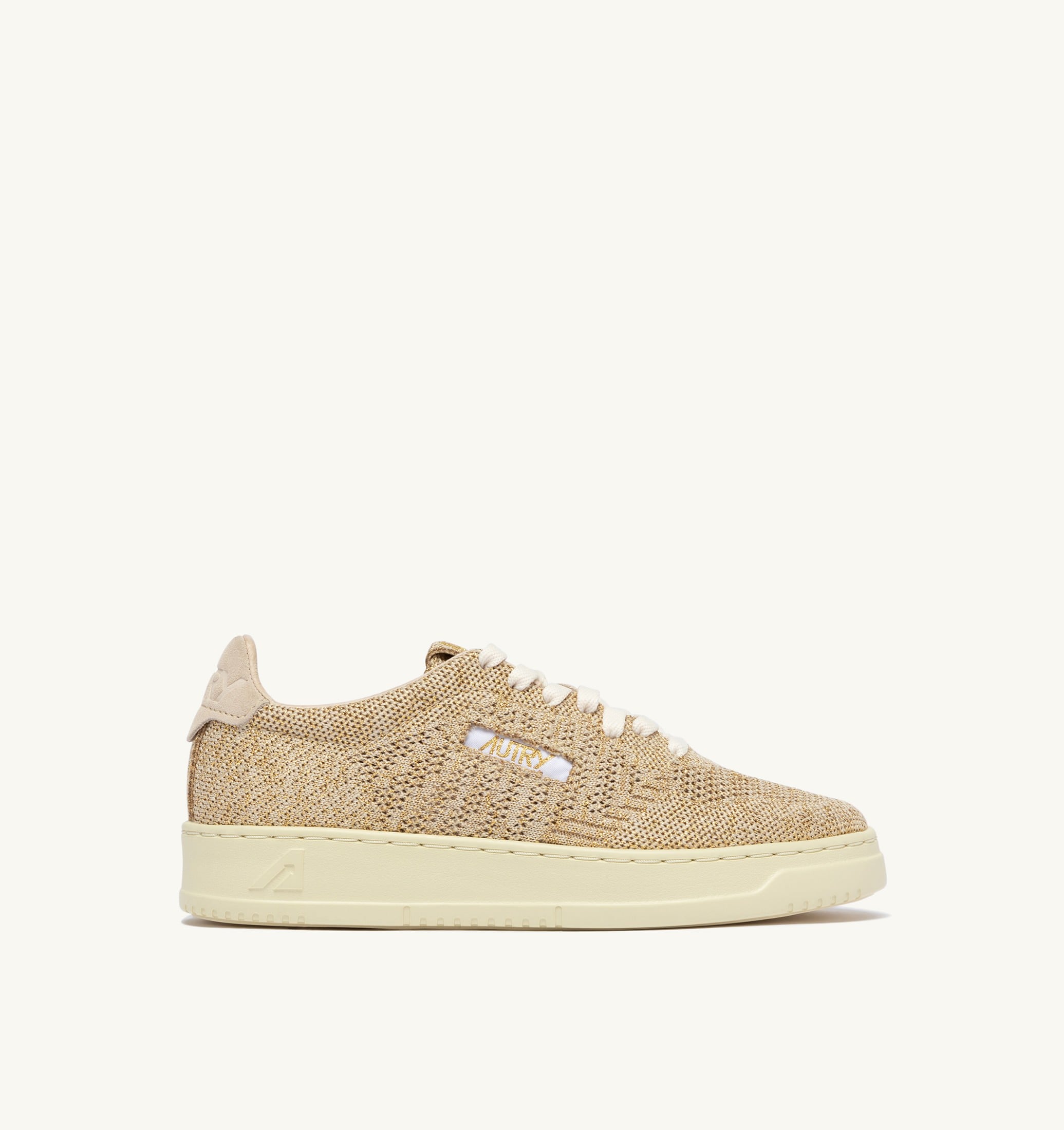 SNEAKERS MEDALIST EASEKNIT LOW IN MAGLIA PLATINO