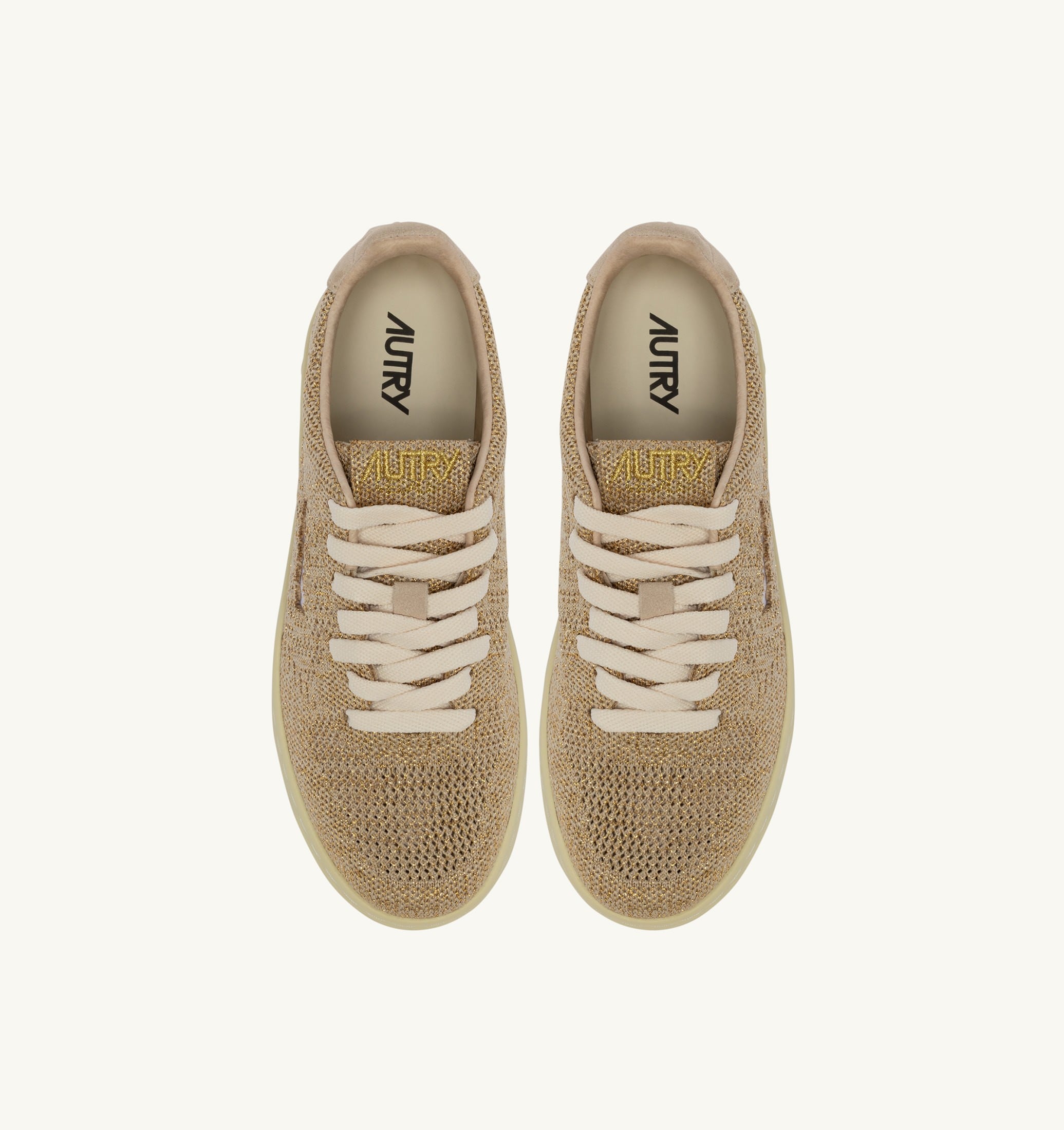 SNEAKERS MEDALIST EASEKNIT LOW IN MAGLIA PLATINO