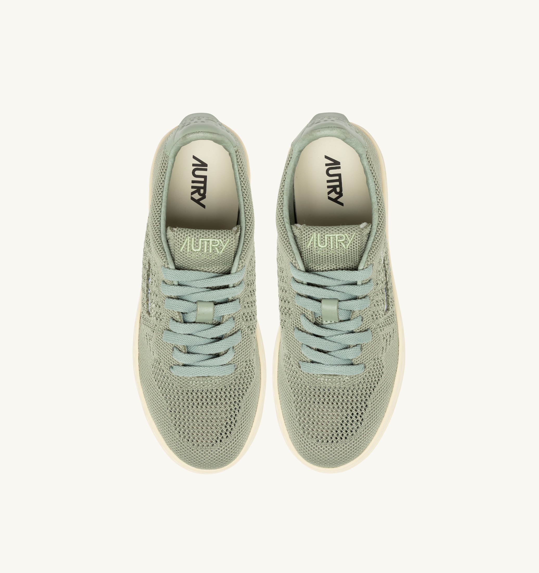 SNEAKERS MEDALIST EASEKNIT LOW IN MAGLIA SEA GRASS