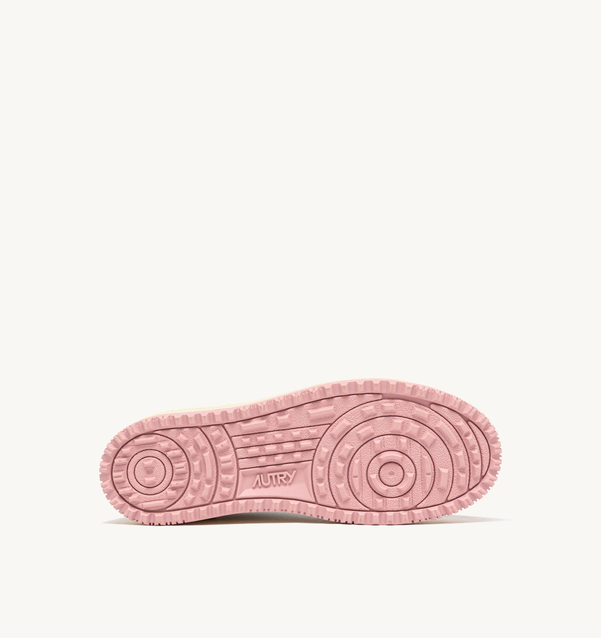 SNEAKERS GOLF LOW IN PELLE BIANCA E CORAL BLUSH