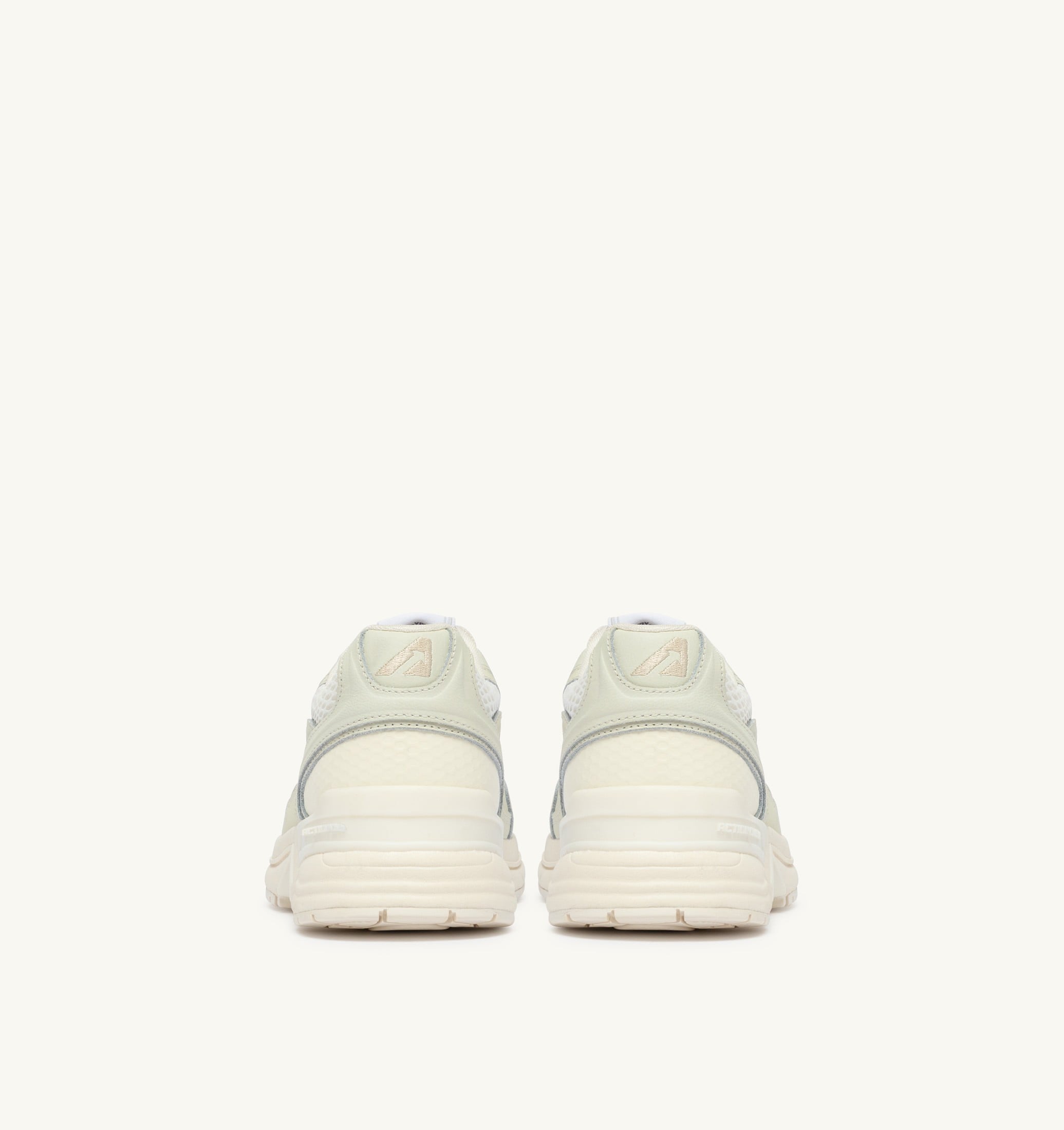 SNEAKERS HYPERWAY IN MESH E PELLE NAPPA WHISPER WHITE