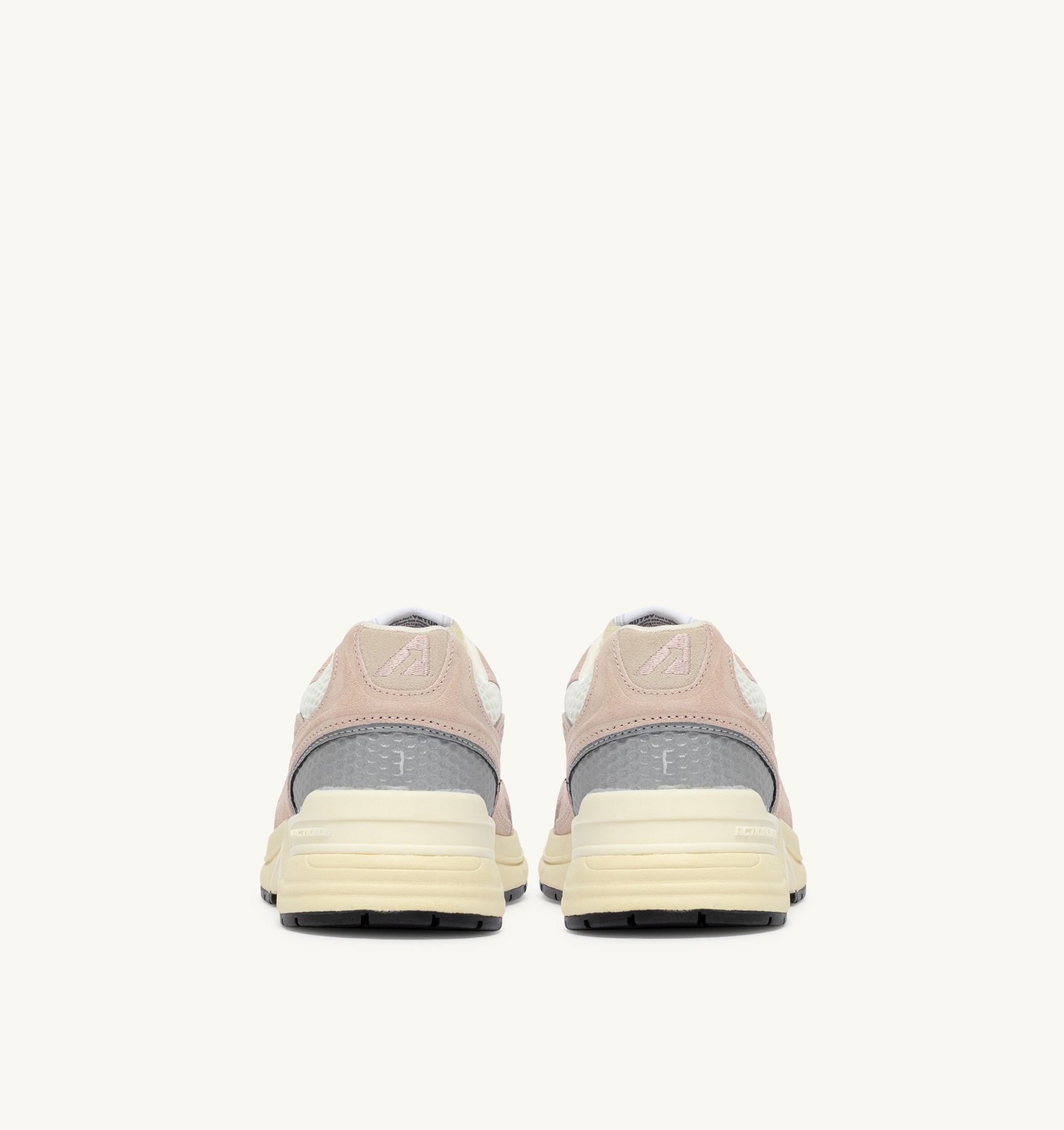 SNEAKERS HYPERWAY IN MESH E SUEDE SILK E MARSHMALLOW