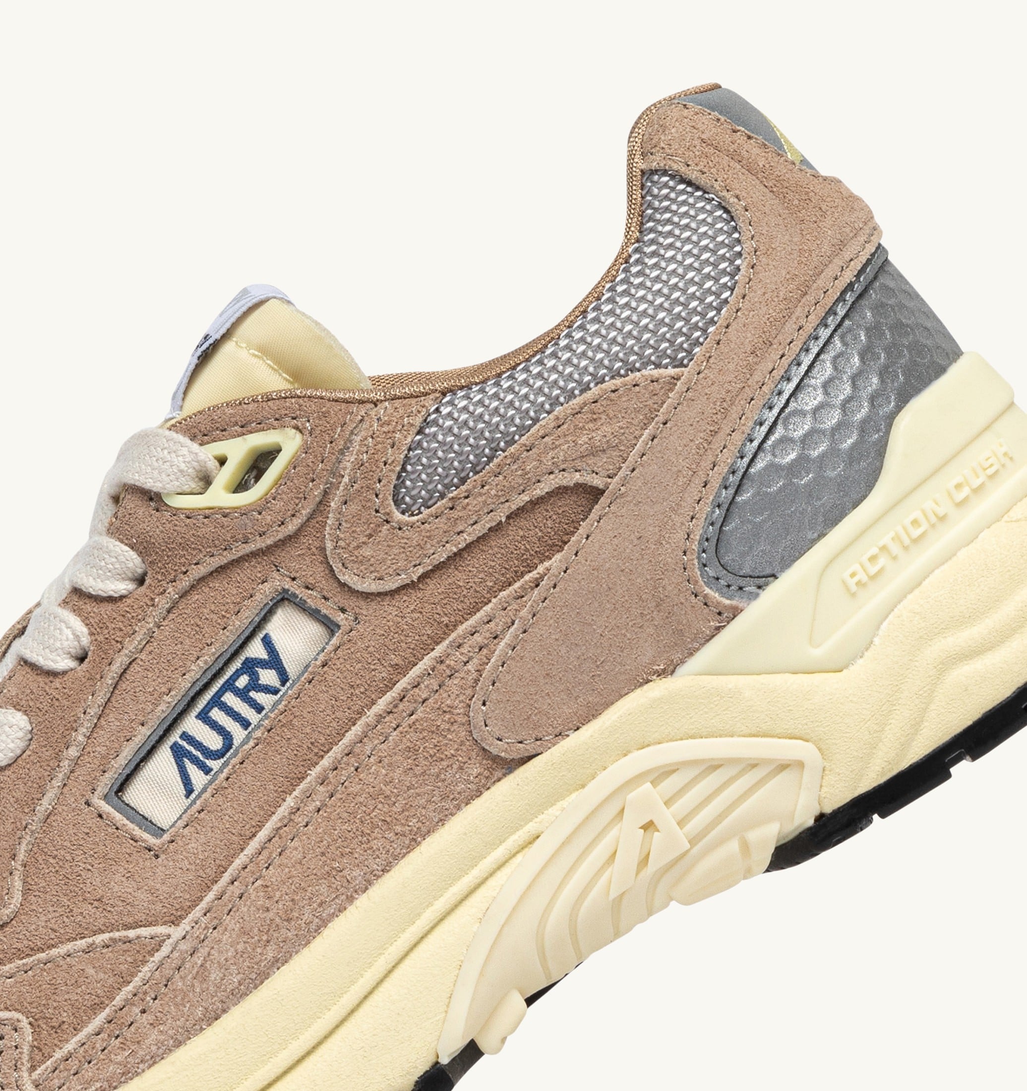 SNEAKERS HYPERWAY IN MESH E SUEDE SOUTHERN MOONLIGHT E ARGENTO