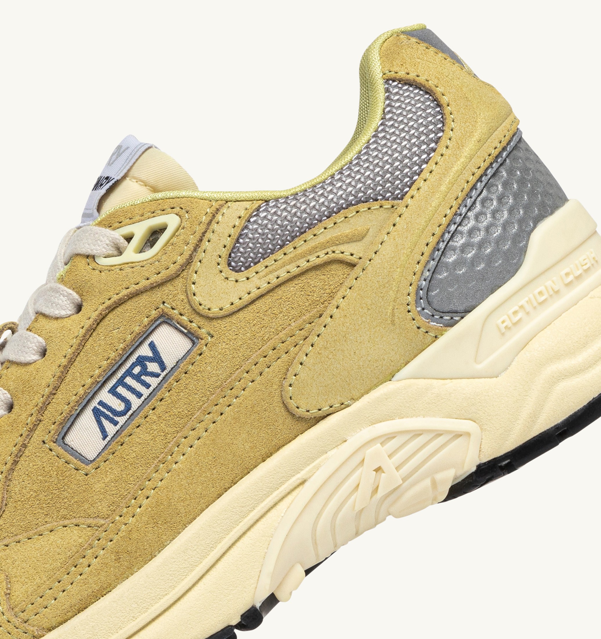 SNEAKERS HYPERWAY IN MESH E SUEDE SOUTHERN MOSS E ARGENTO