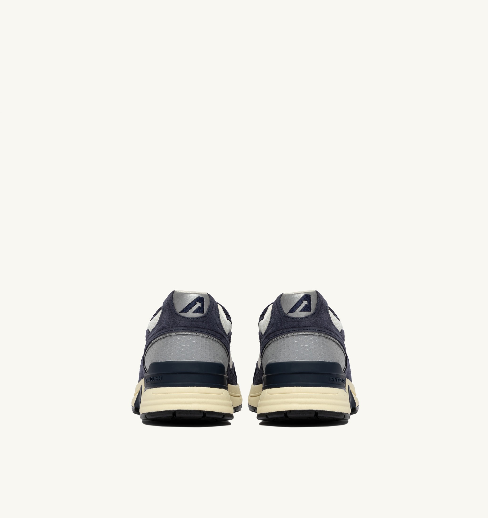 SNEAKERS HYPERWAY IN MESH E SUEDE SPACE BLUE E ARGENTO