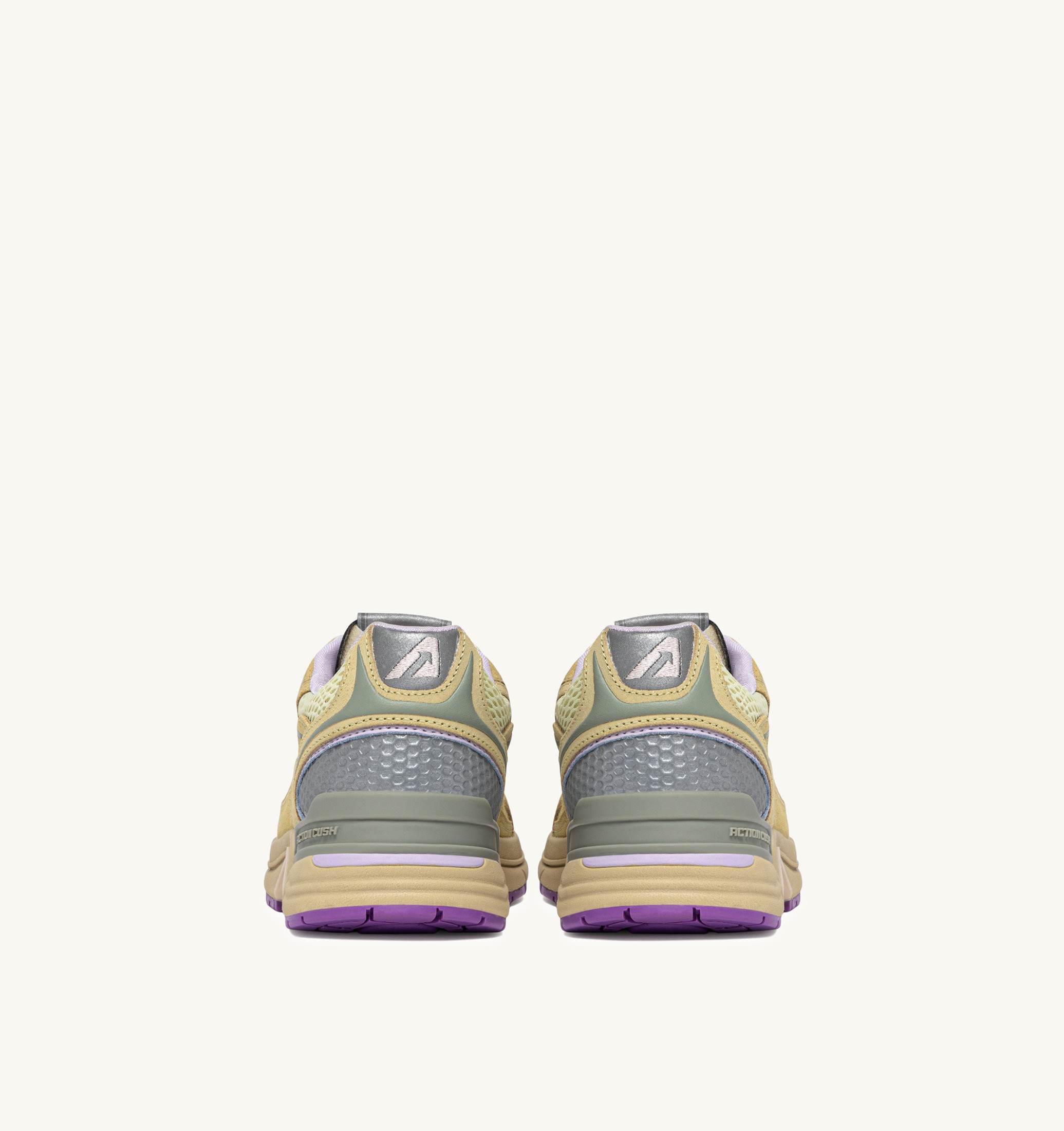 SNEAKERS HYPERWAY IN MESH E SUEDE STRAW E ORCHID HUST