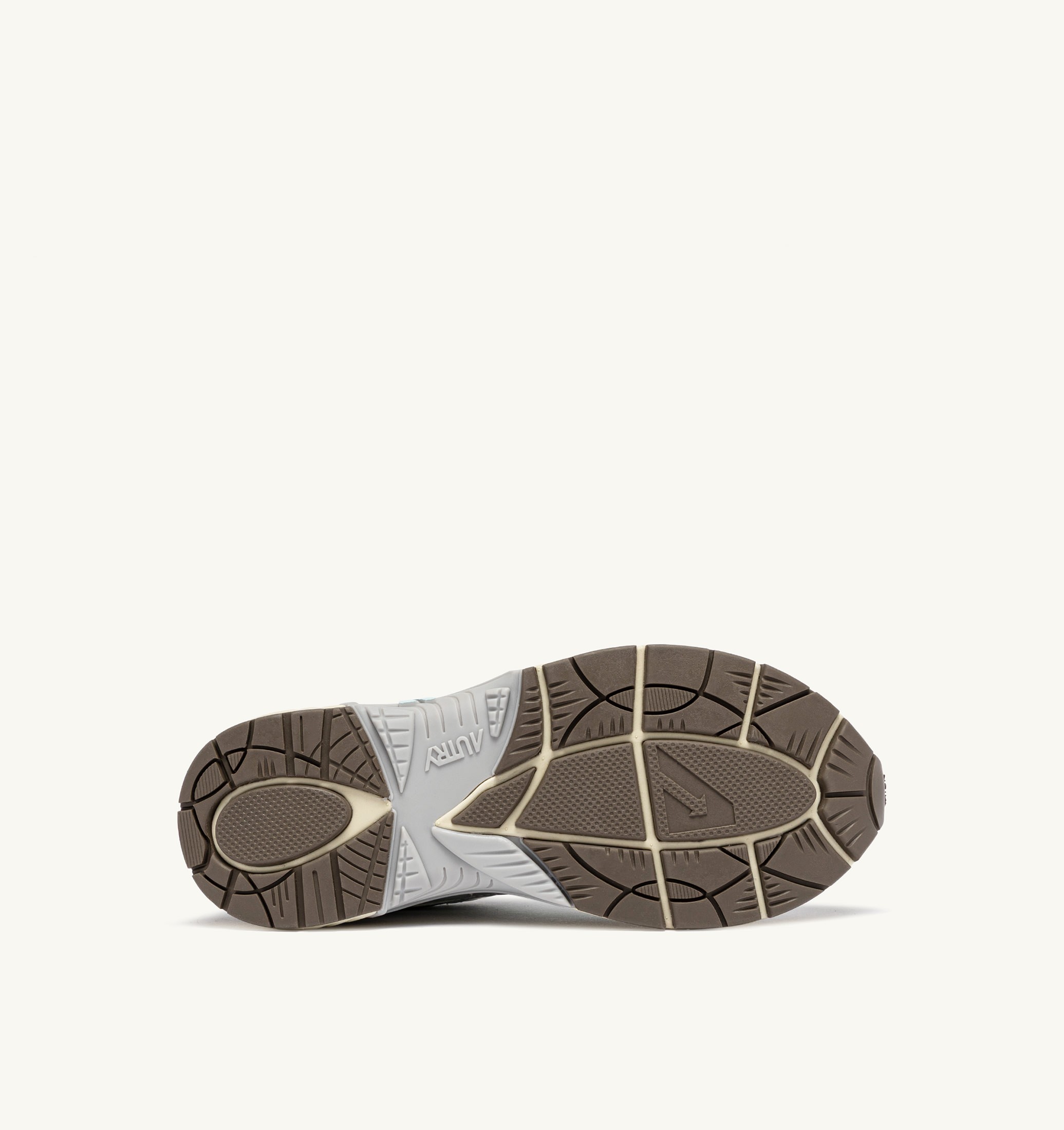 SNEAKERS HYPERWAY IN PELLE SINTETICA E MESH ARGENTO SPA BLUE E CHOCOLATE CHIP