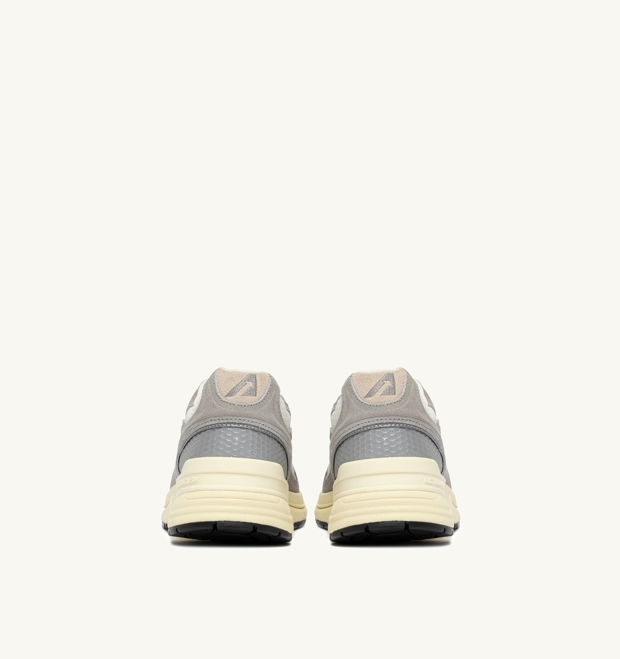 SNEAKERS HYPERWAY IN SUEDE E MESH MARSHMALLOW E PLUMBEO