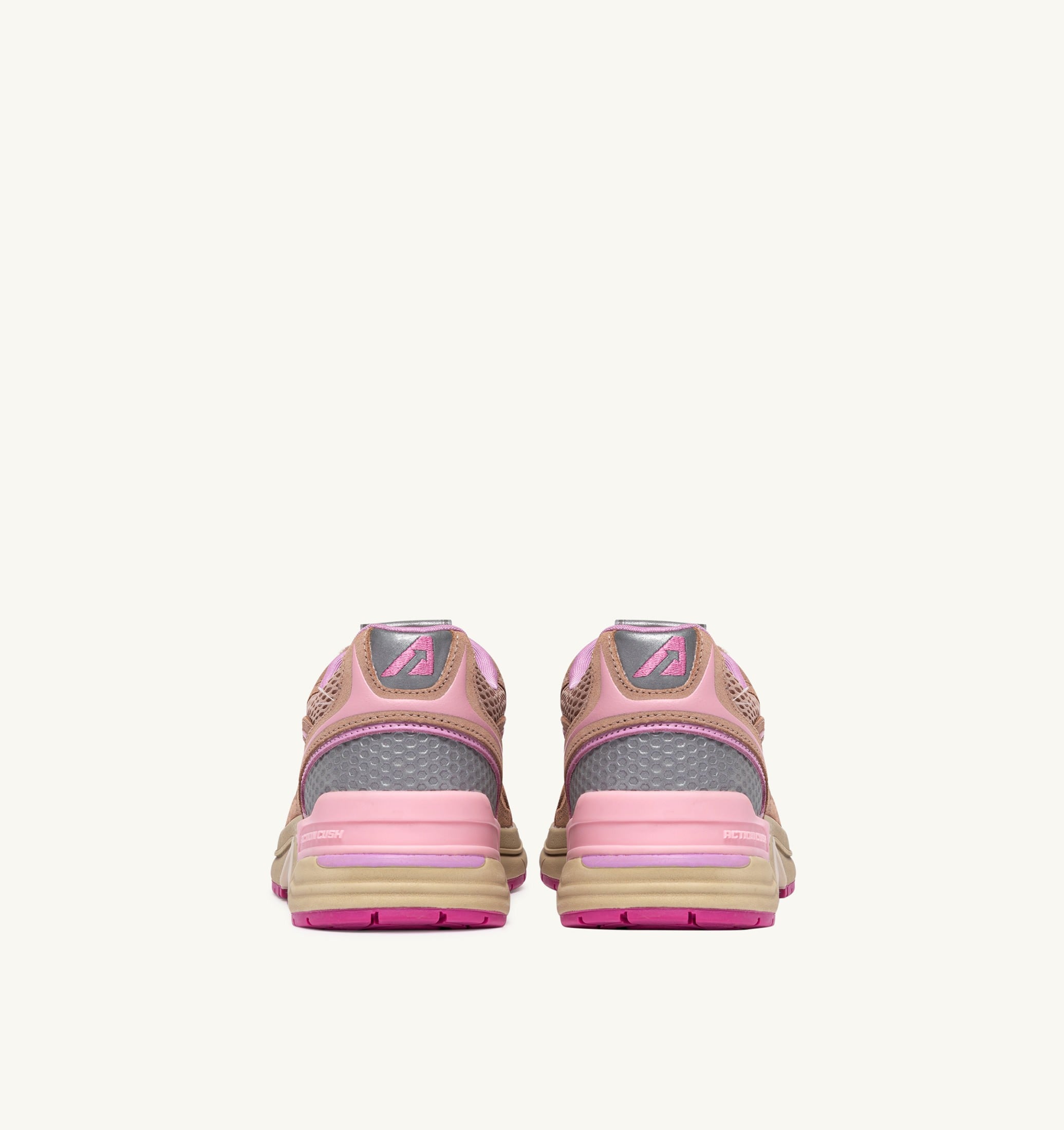 SNEAKERS HYPERWAY IN SUEDE E MESH PHARD PINK E DOLPHIN