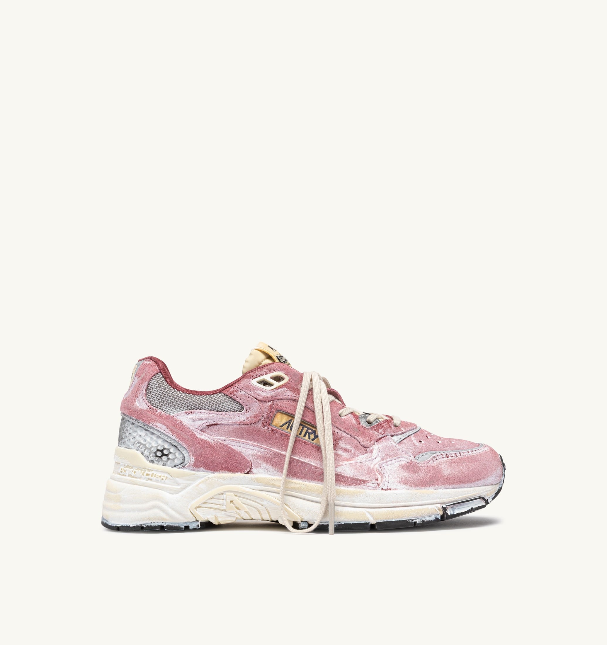 SNEAKERS HYPERWAY SUPER VINTAGE IN SUEDE BABOL E ARGENTO