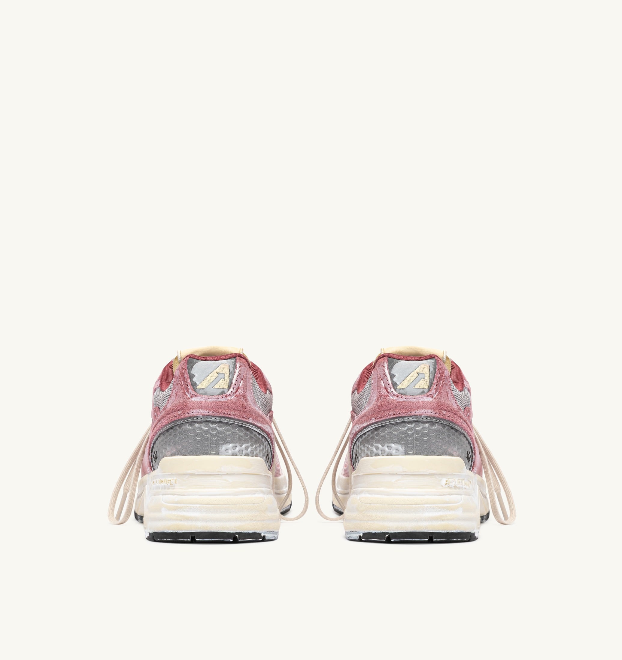 SNEAKERS HYPERWAY SUPER VINTAGE IN SUEDE BABOL E ARGENTO