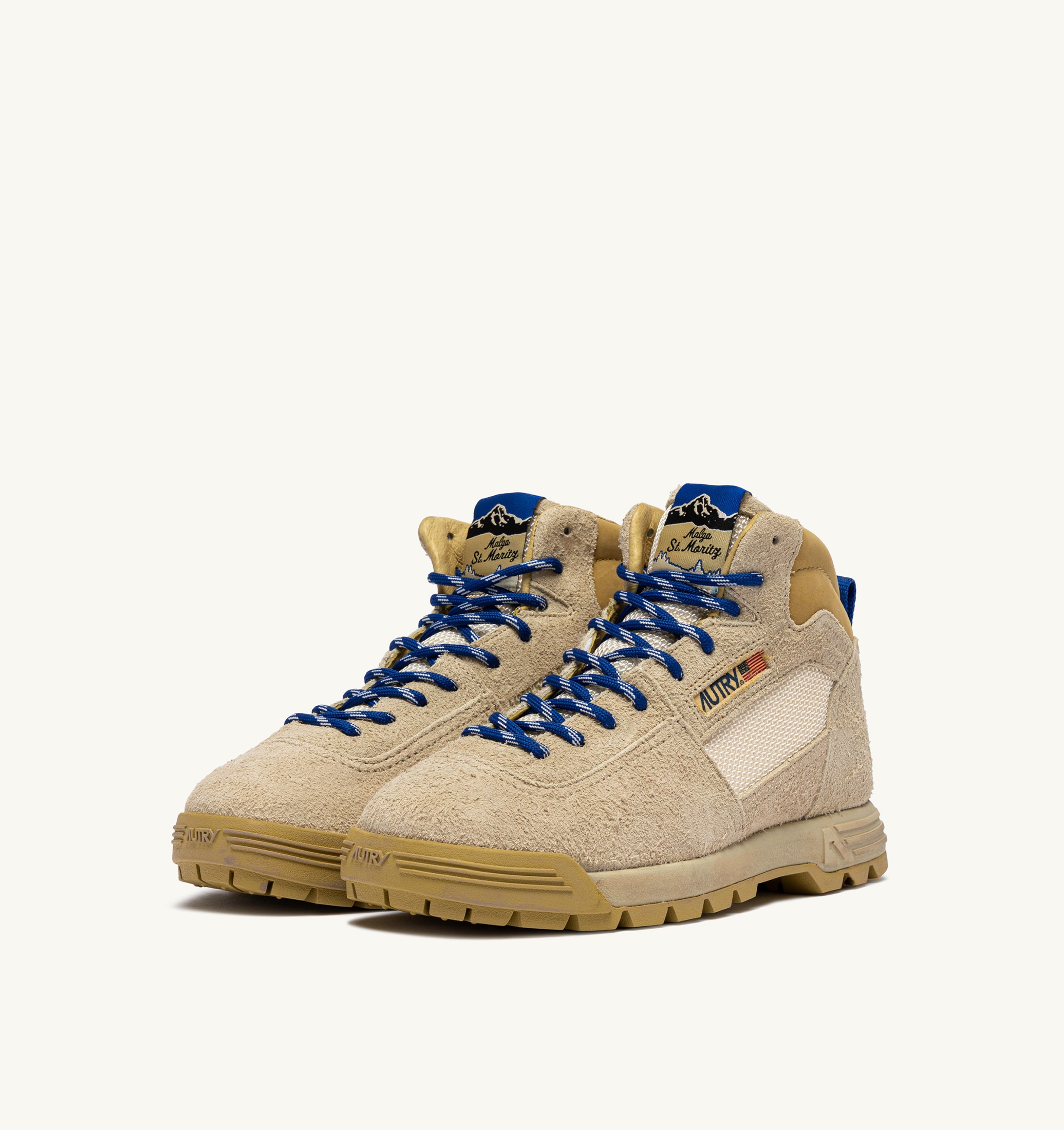 MALGA ST.MORITZ IN SUEDE BISCOTTI E DEJA VU BLUE