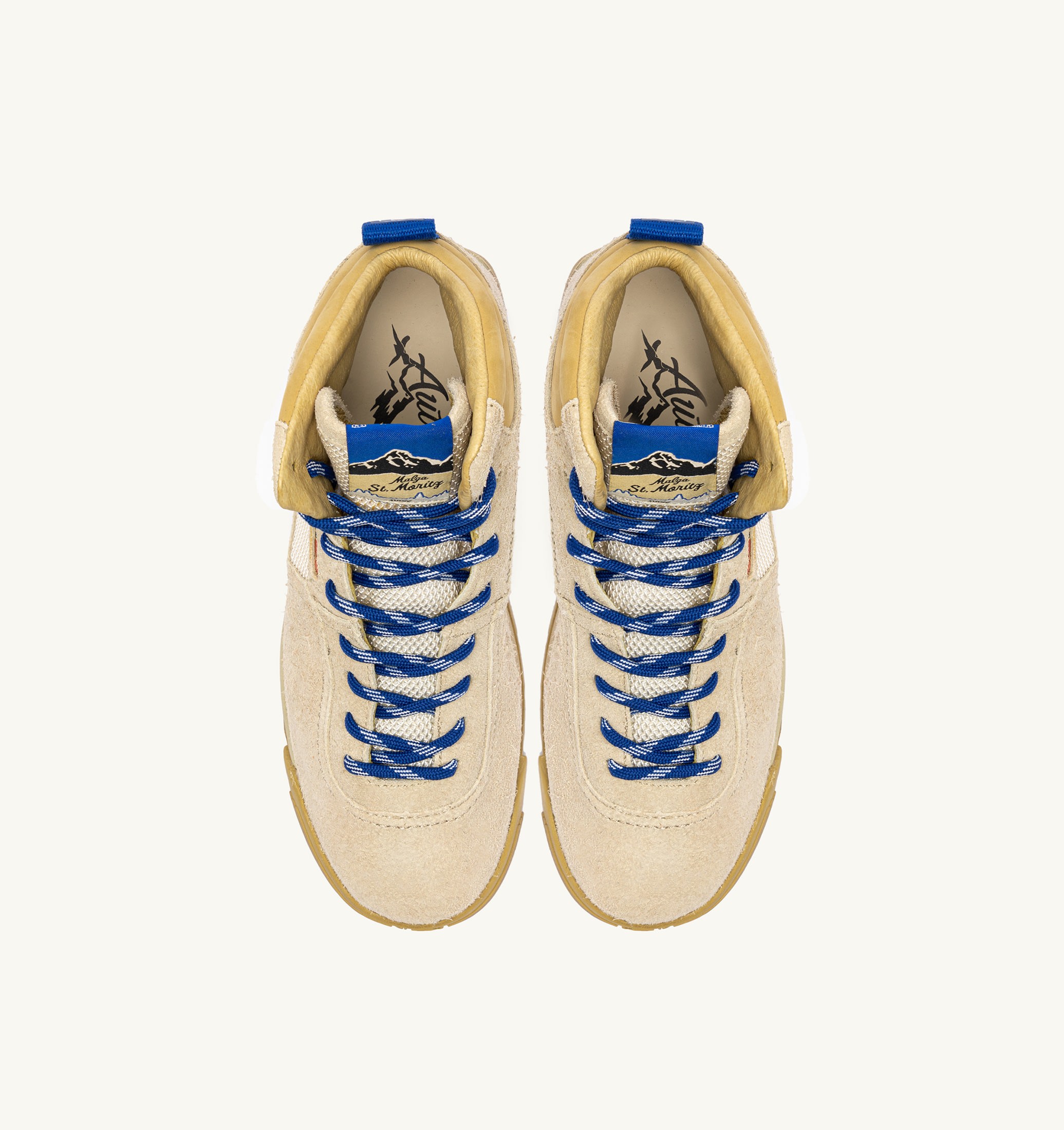 MALGA ST.MORITZ IN SUEDE BISCOTTI E DEJA VU BLUE