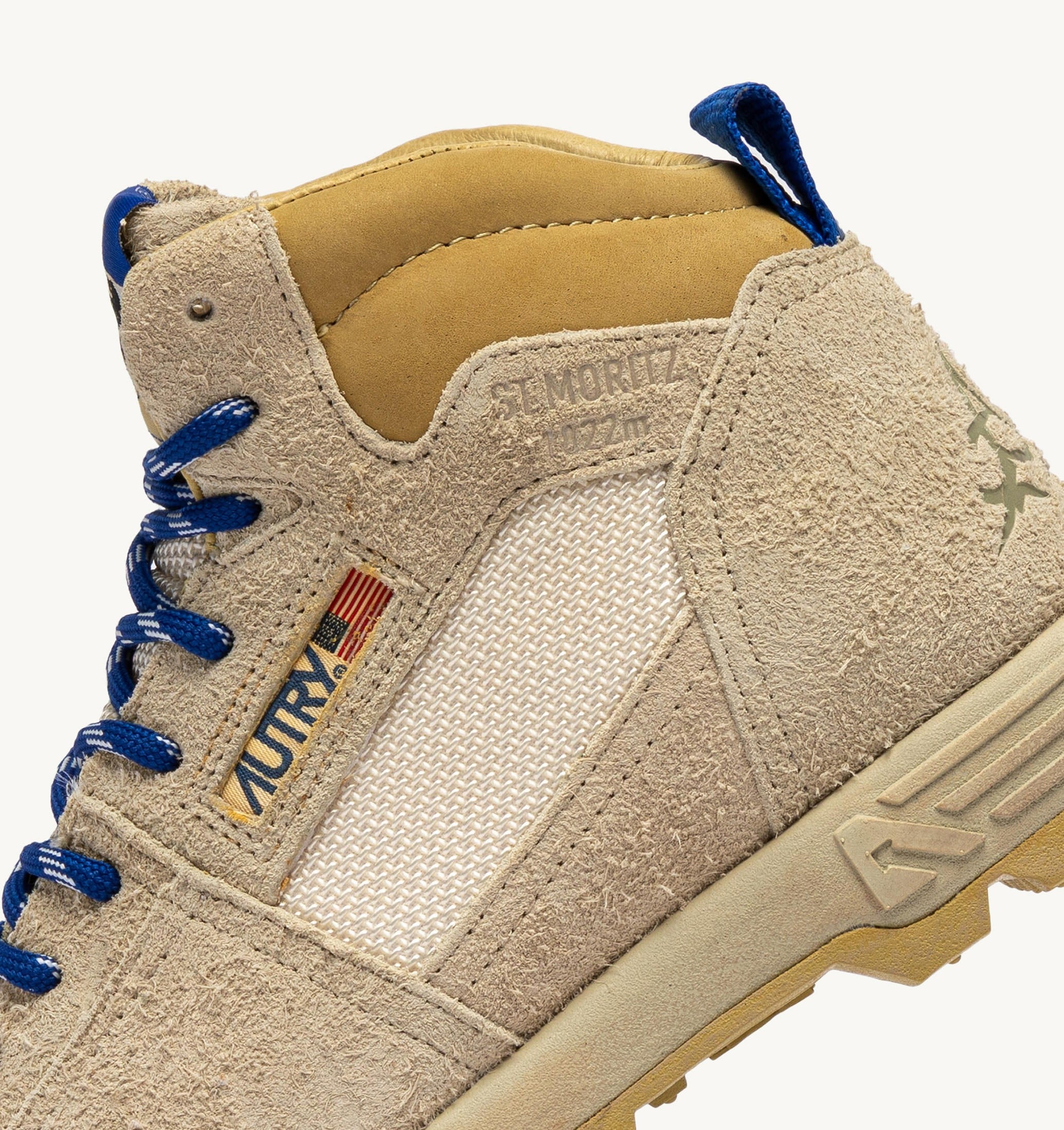 MALGA ST.MORITZ IN SUEDE BISCOTTI E DEJA VU BLUE