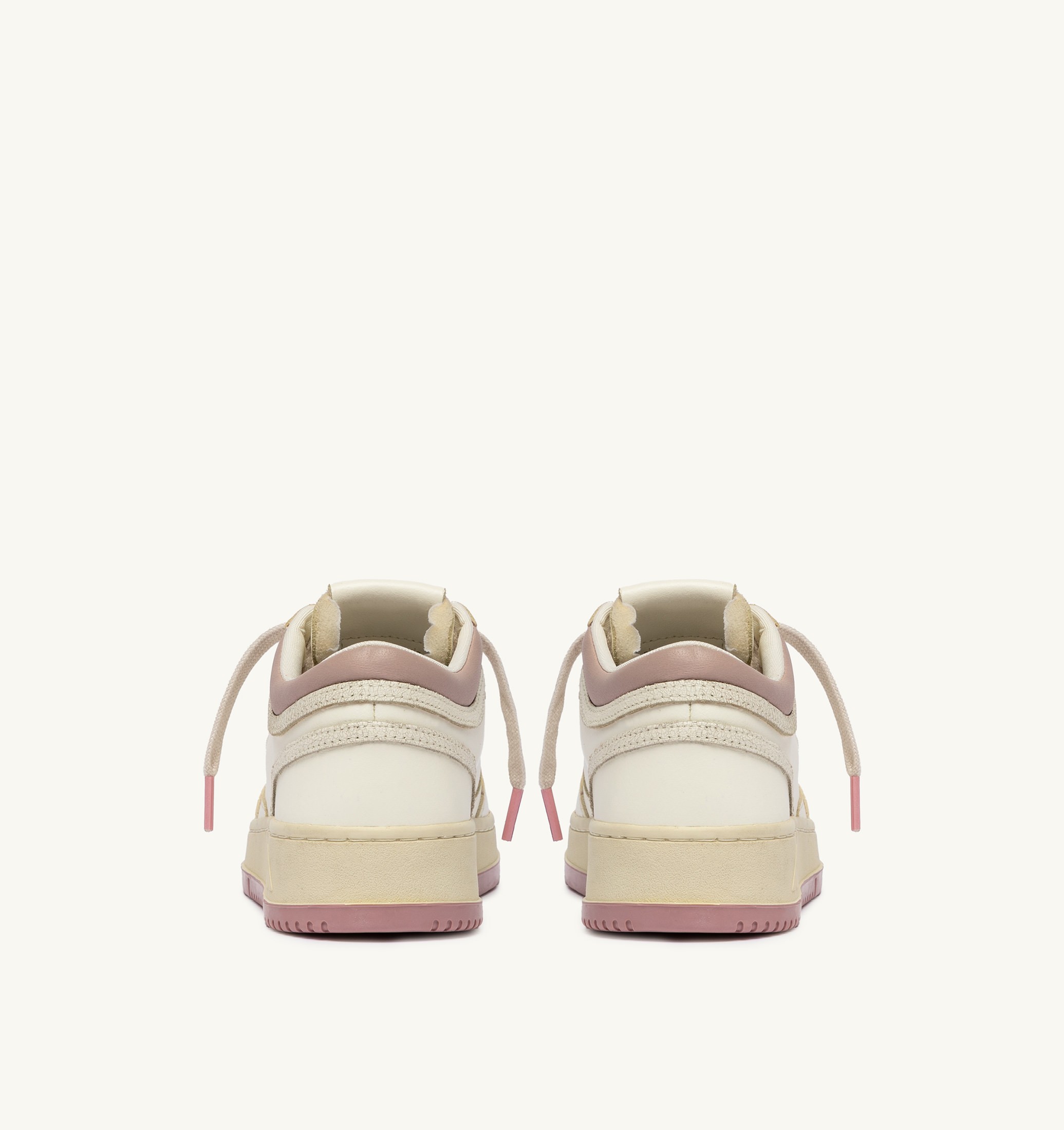 SNEAKERS MED-WAY IN PELLE COLORE MARSHMALLOW E ZEPHYR
