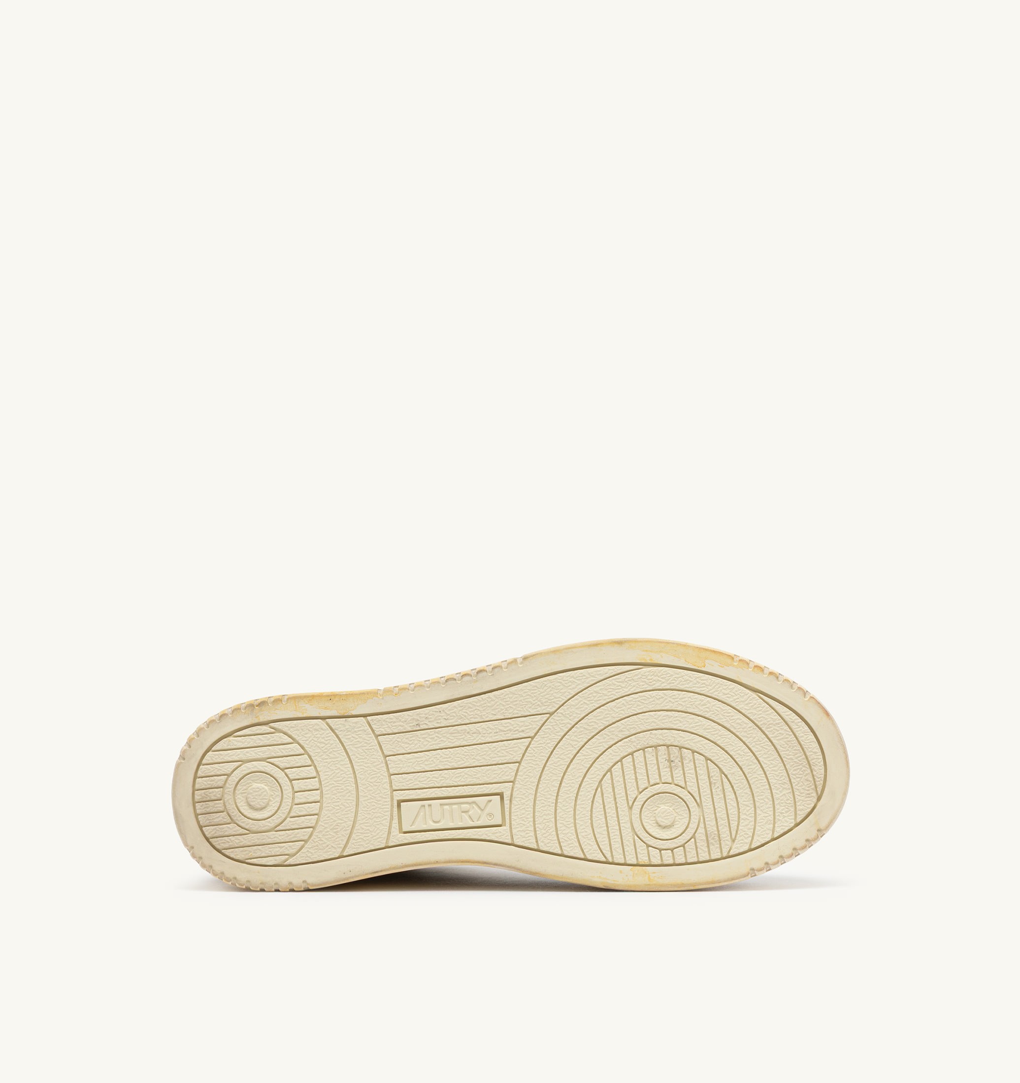 SNEAKERS MED-WAY SUPER VINTAGE IN PELLE 'PRINT SNAKE' SILVER E MARSHMALLOW