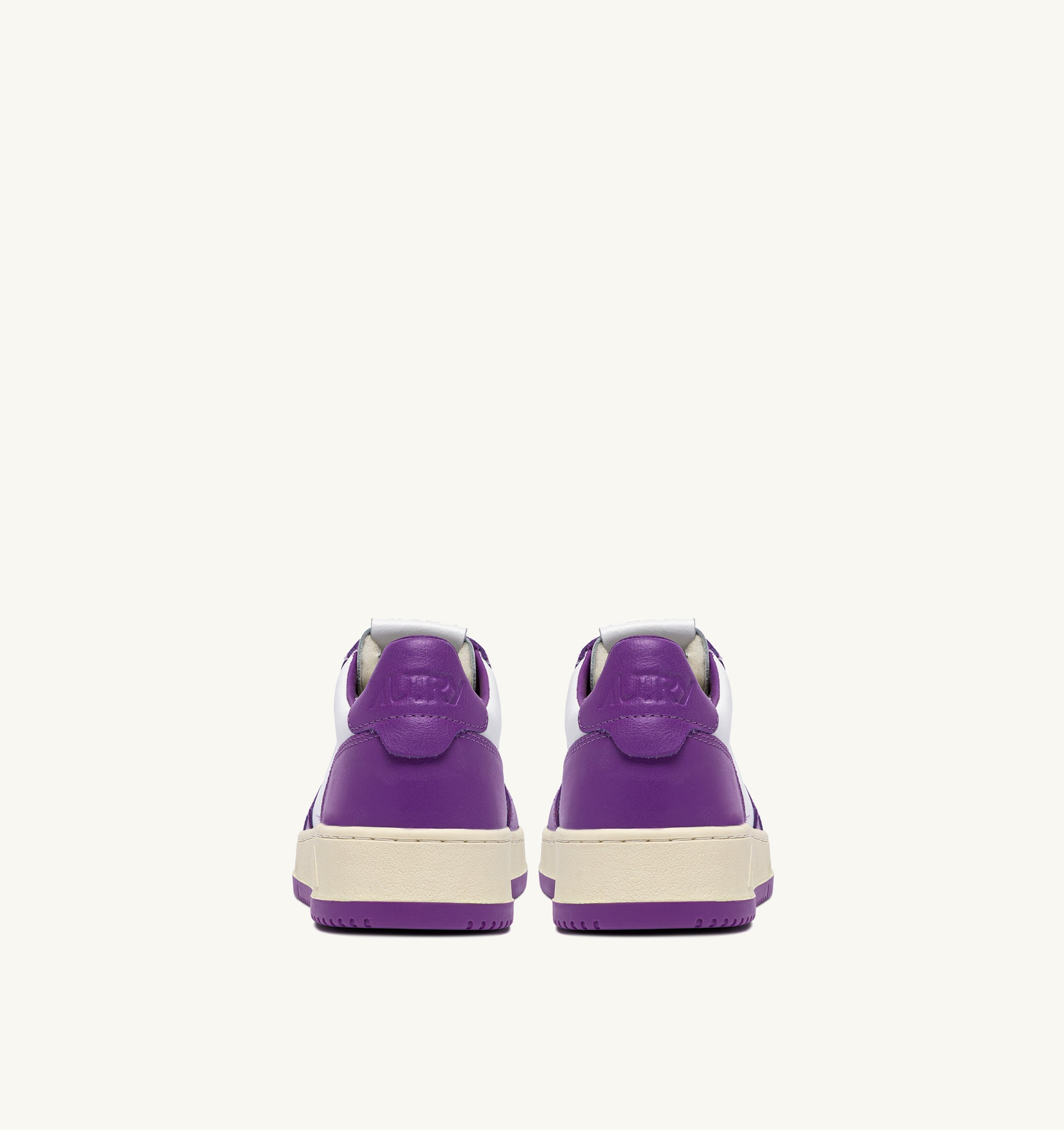 SNEAKERS MEDALIST LOW BICOLOR IN PELLE BIANCA E DEWBERRY