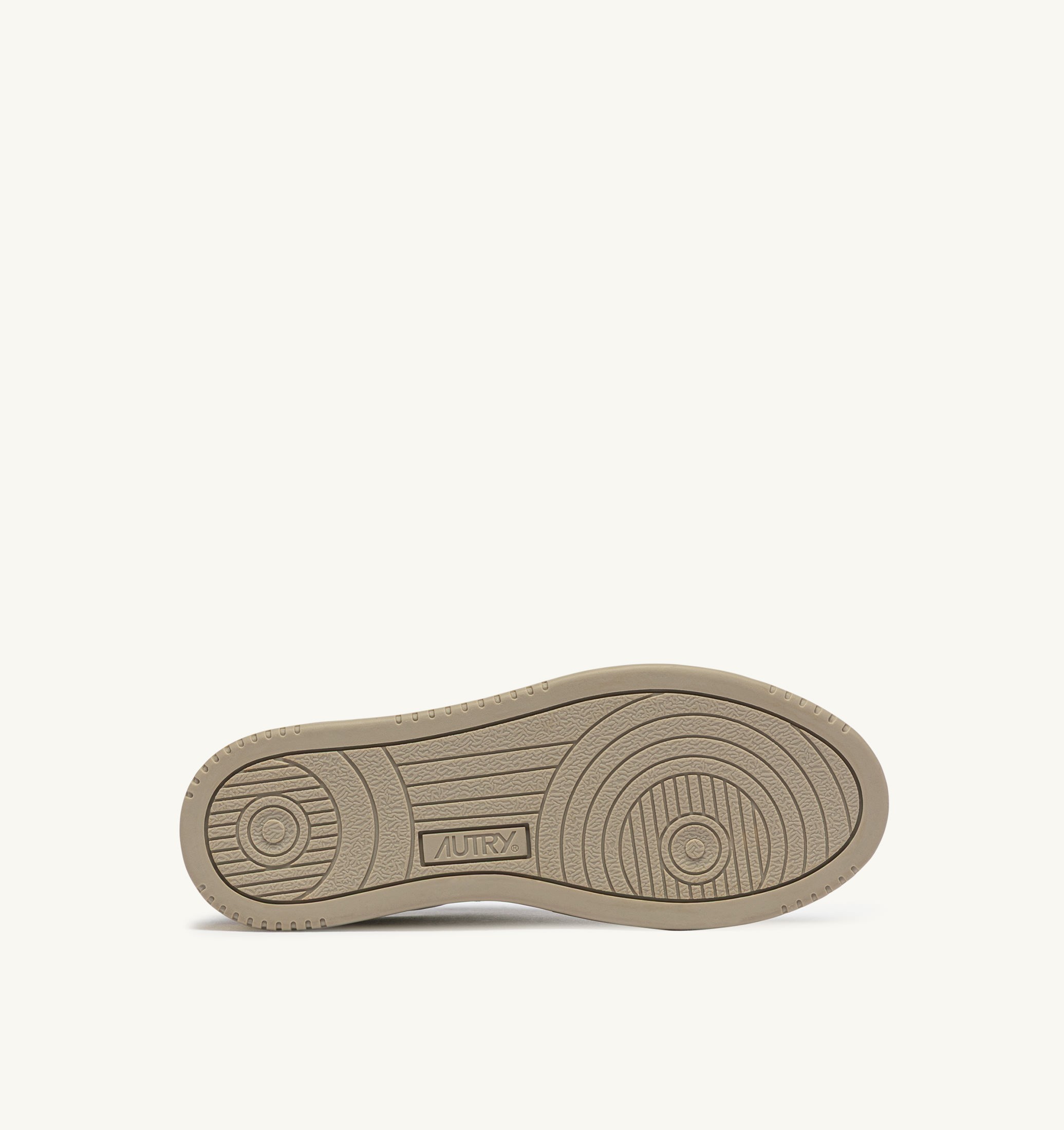SNEAKERS MEDALIST LOW BICOLOR IN PELLE BIANCA E FEATHER GRAY