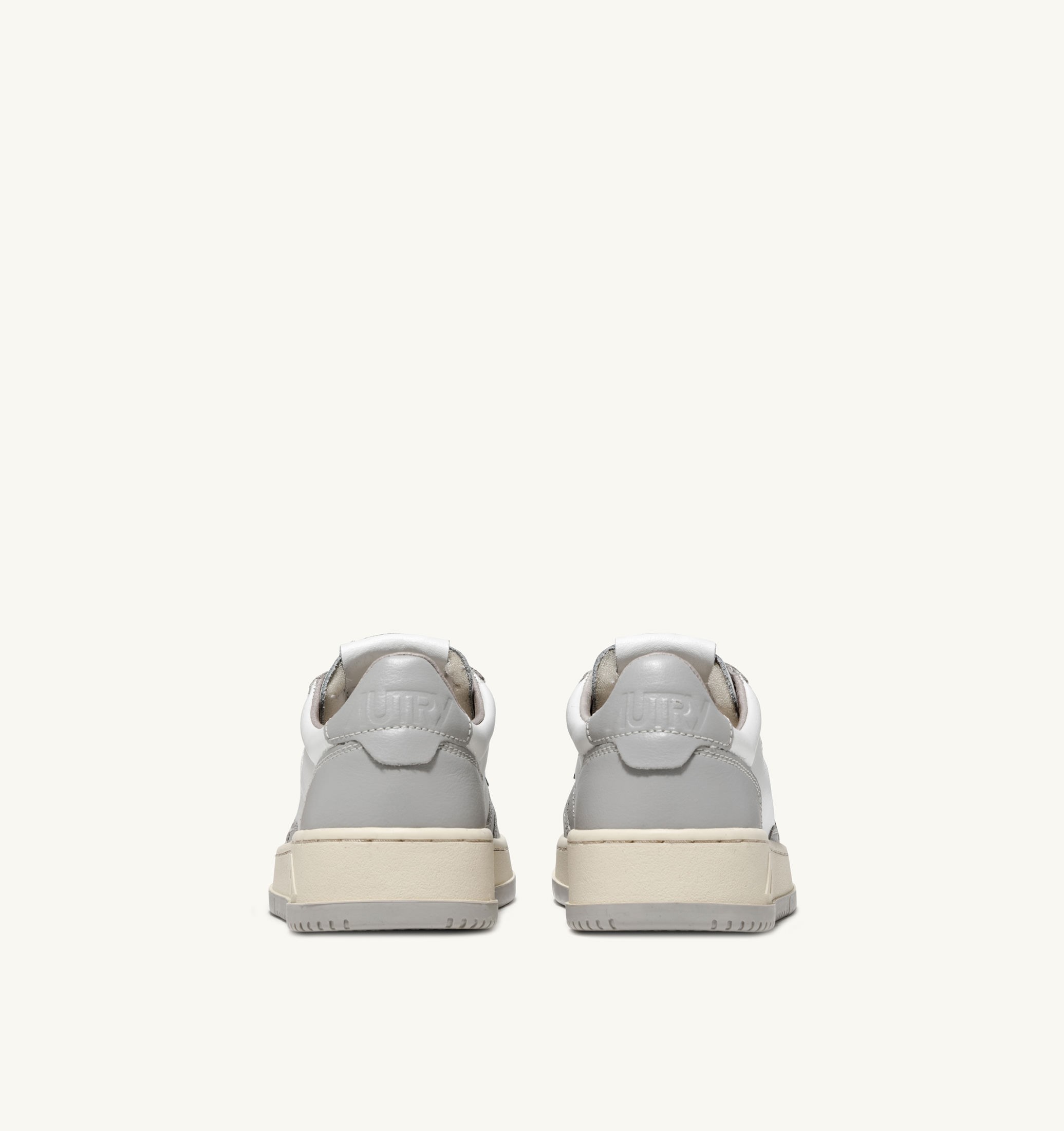 SNEAKERS MEDALIST LOW BICOLOR IN PELLE BIANCA E VAPOR