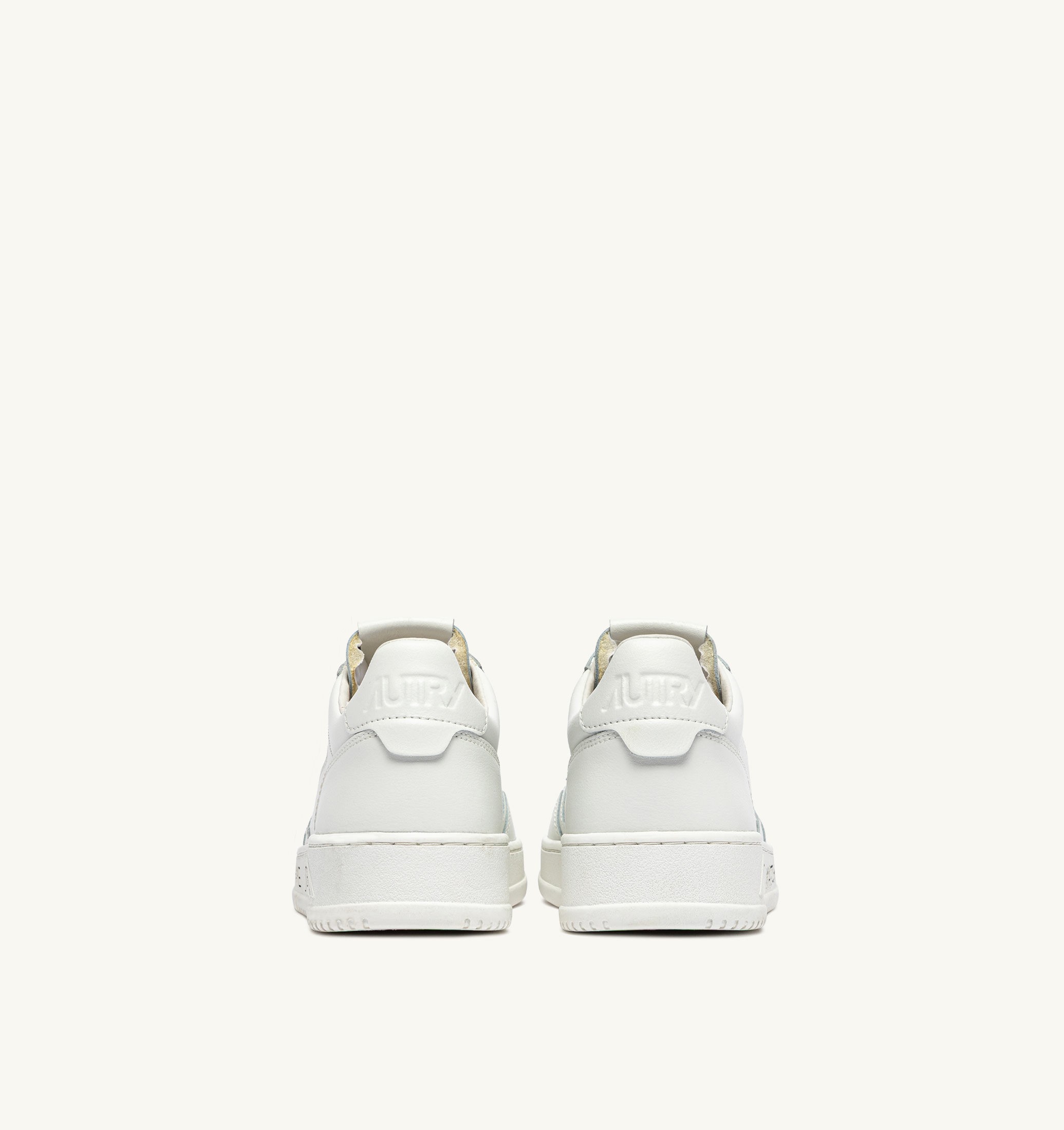 SNEAKERS MEDALIST LOW IN PELLE BIANCA