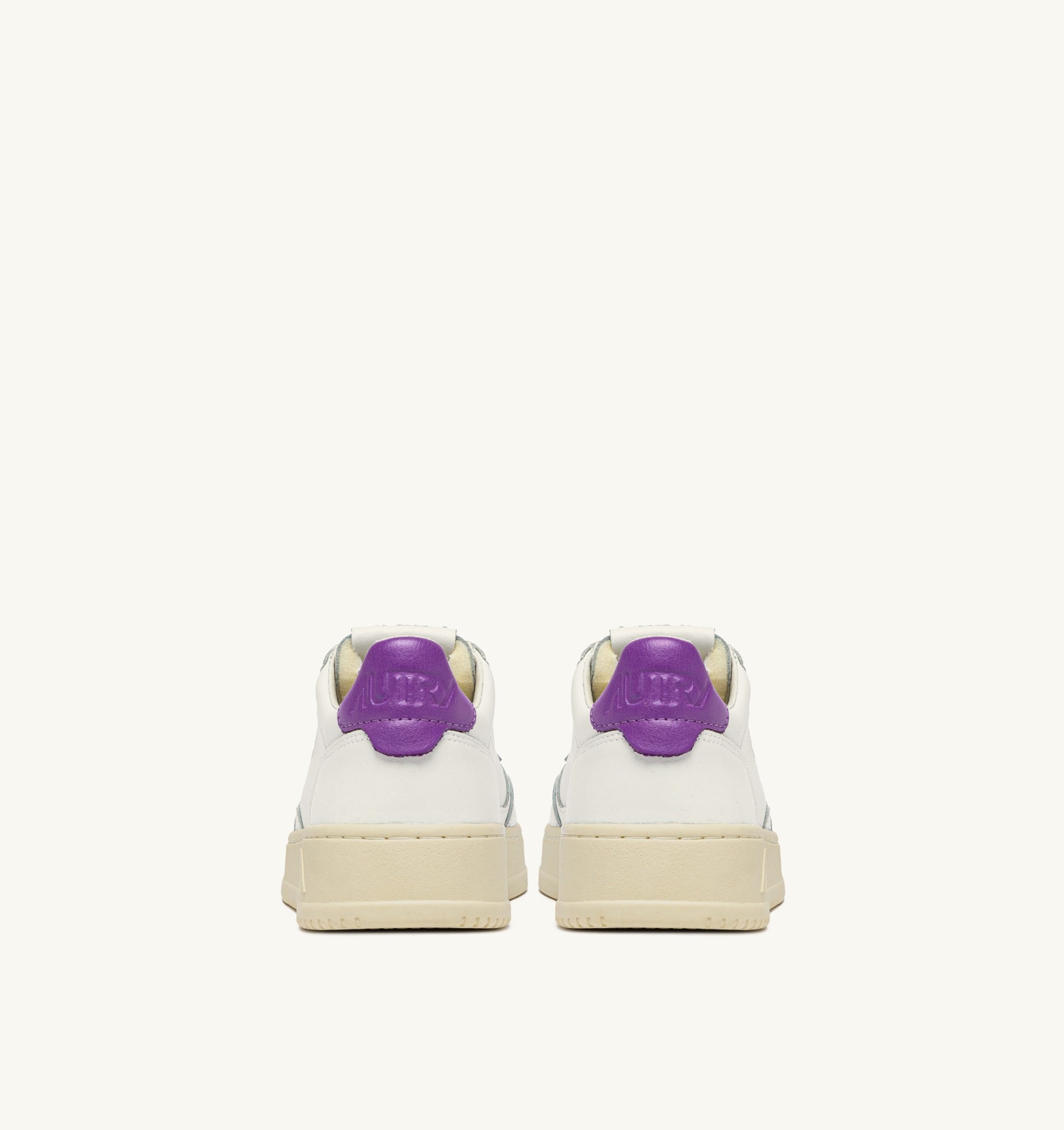 SNEAKERS MEDALIST LOW IN PELLE BIANCA E DEWBERRY