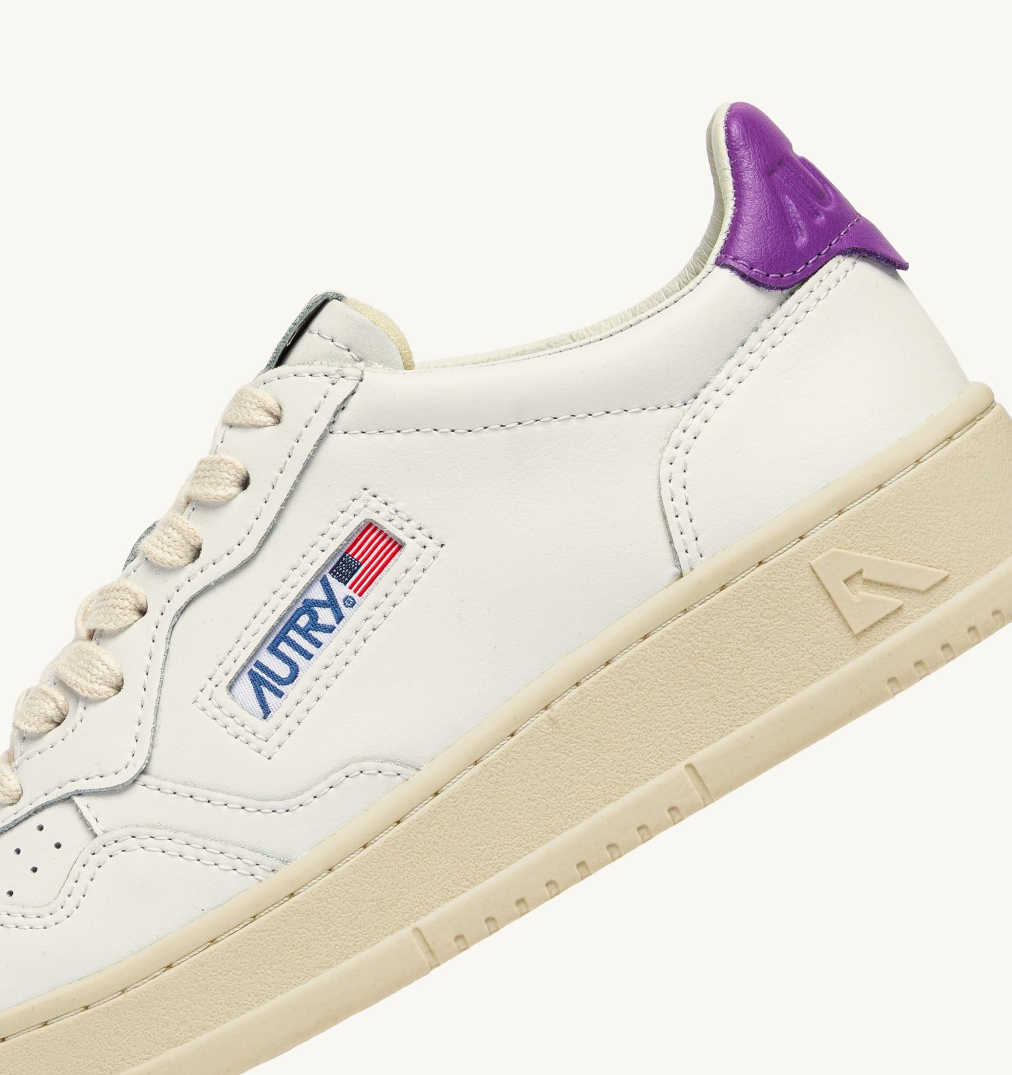 SNEAKERS MEDALIST LOW IN PELLE BIANCA E DEWBERRY