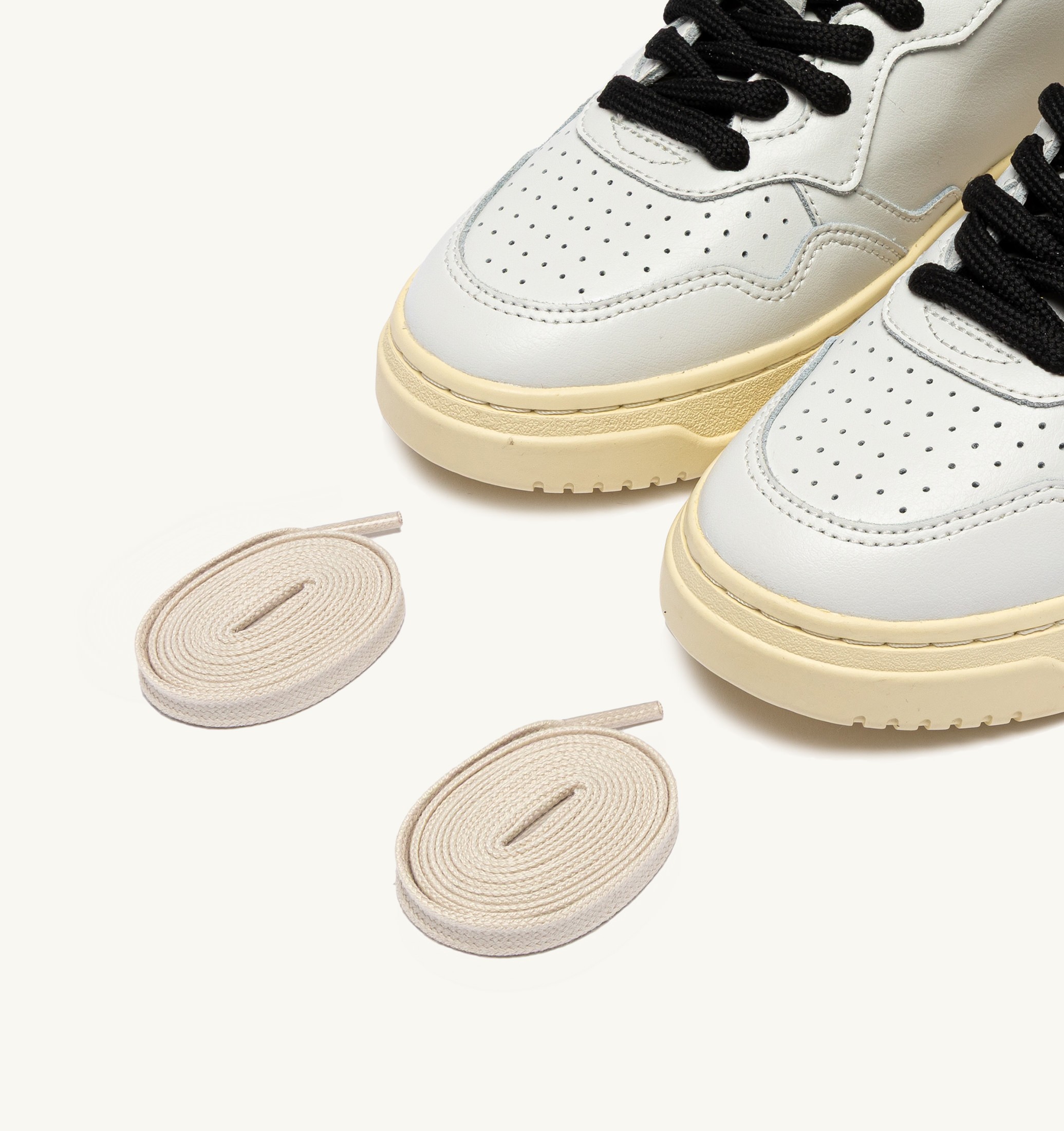 SNEAKERS MEDALIST LOW IN PELLE BIANCA E LEOPARD