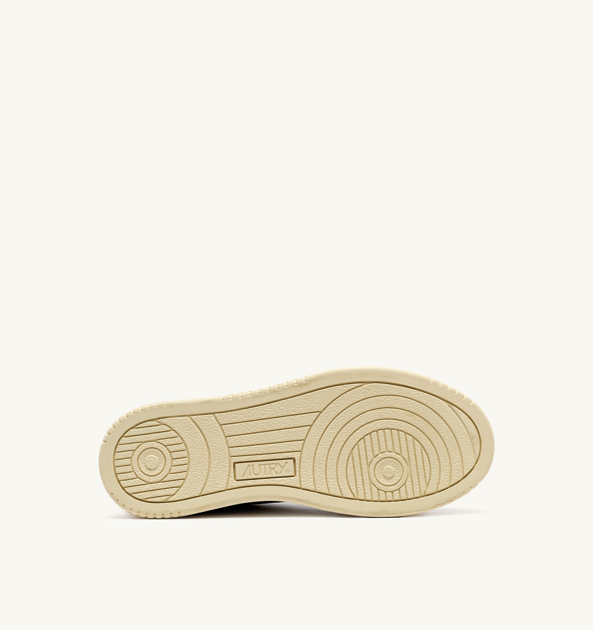 SNEAKERS MEDALIST LOW IN PELLE BIANCA E NERA E SUEDE BEIGE