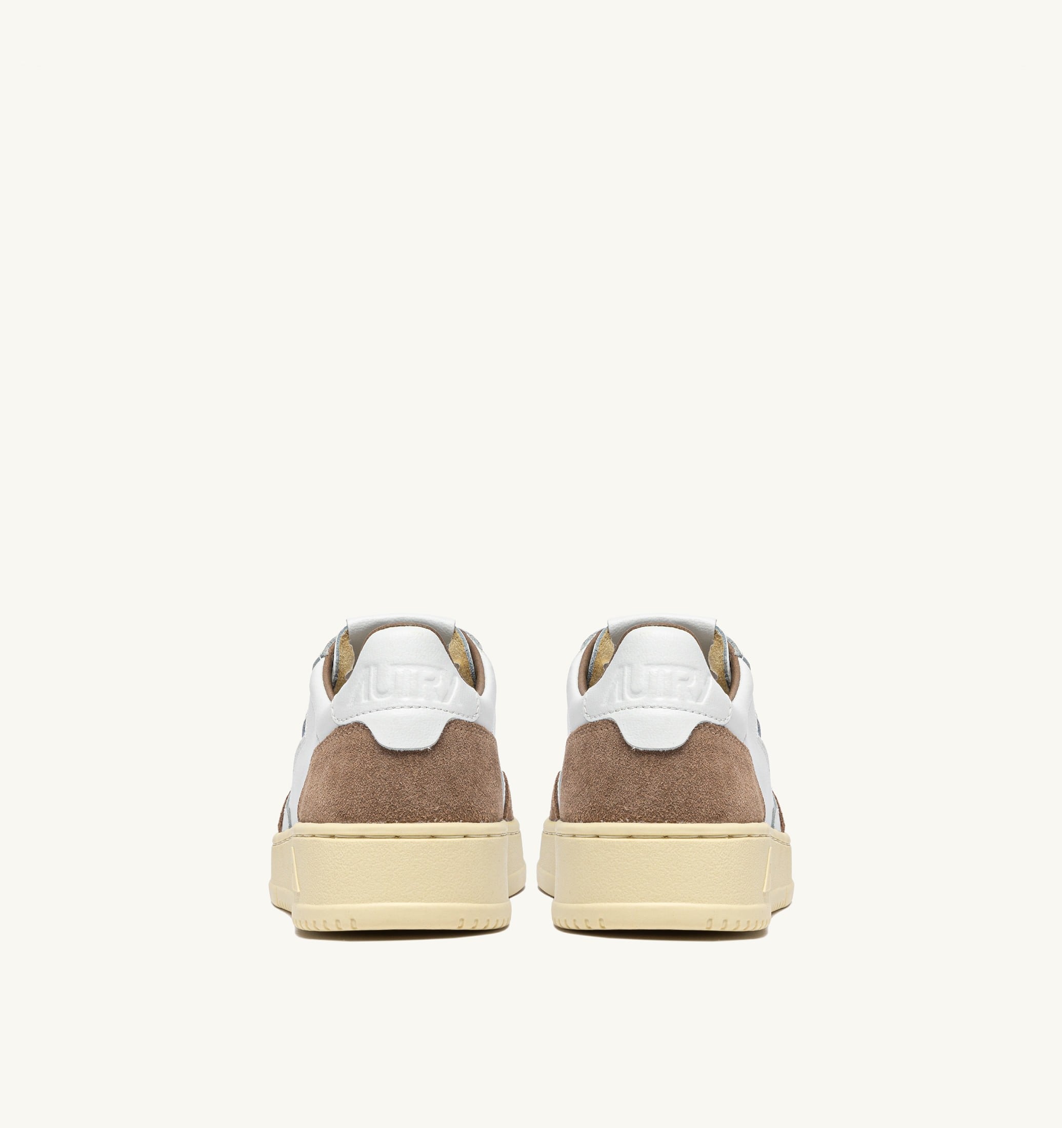SNEAKERS MEDALIST LOW IN PELLE BIANCA E SUEDE ANTILOPE