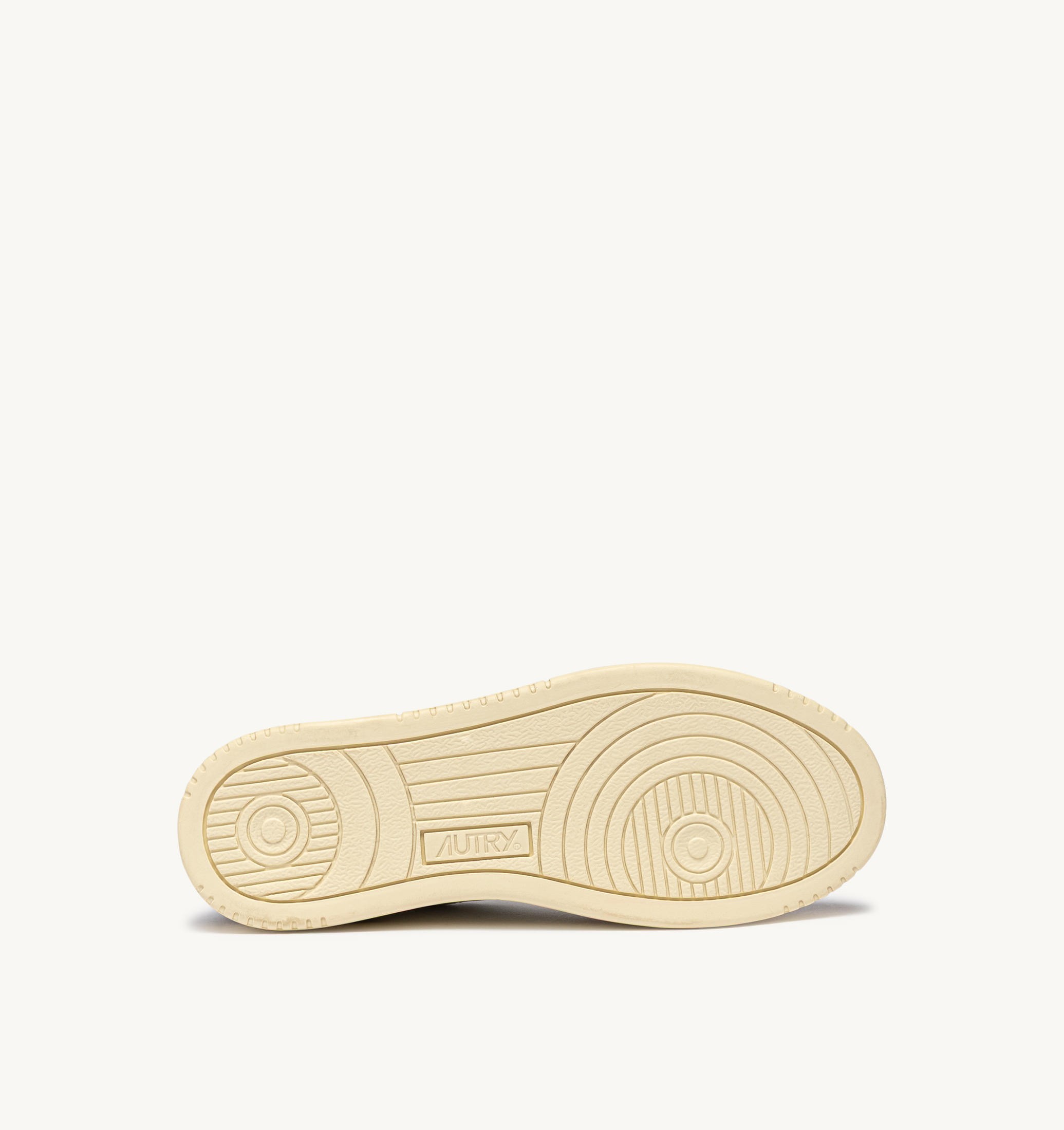 SNEAKERS MEDALIST LOW IN PELLE BIANCA E SUEDE MOGANO