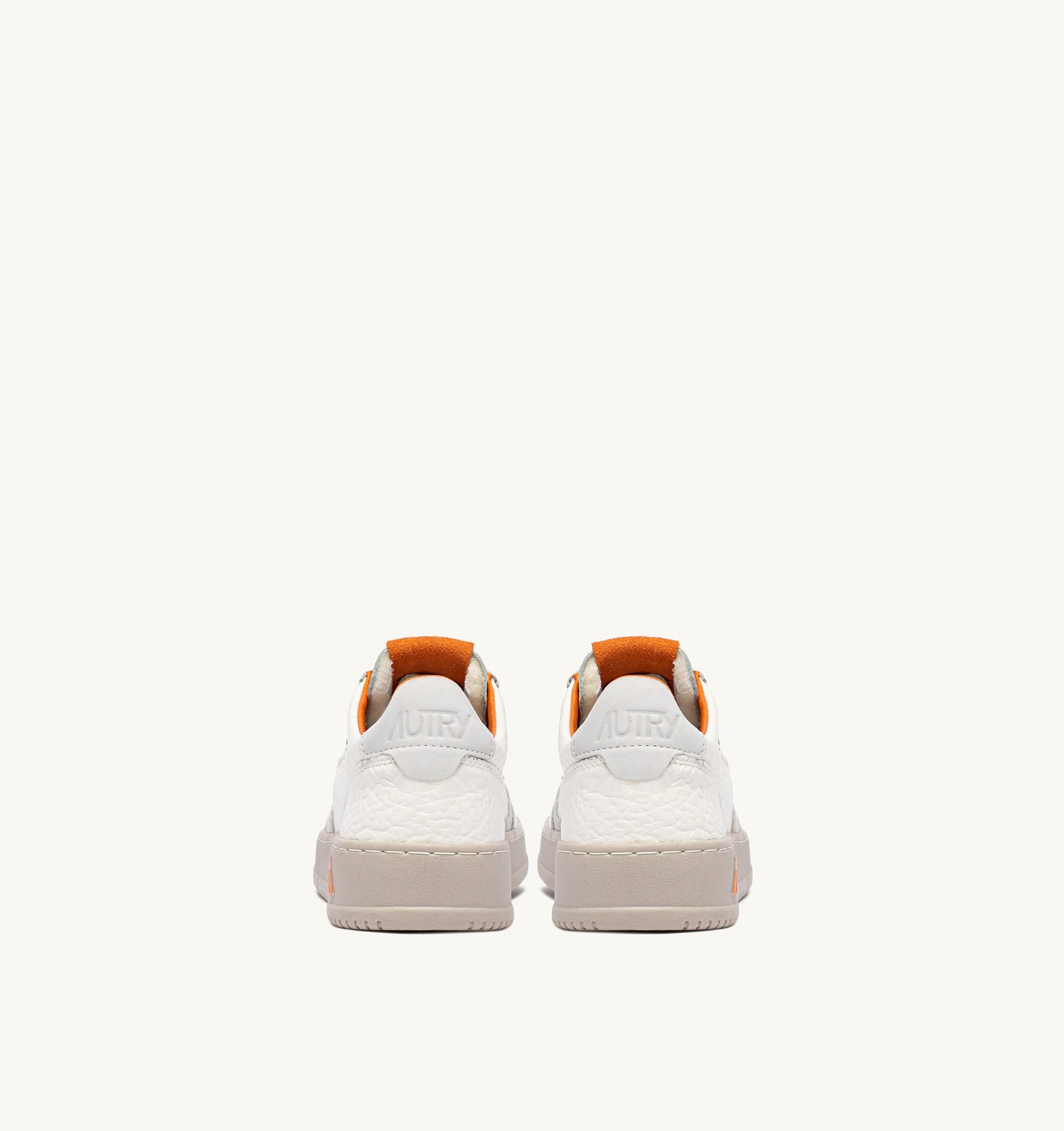 SNEAKERS MEDALIST LOW IN PELLE MARSHMALLOW E FANTA