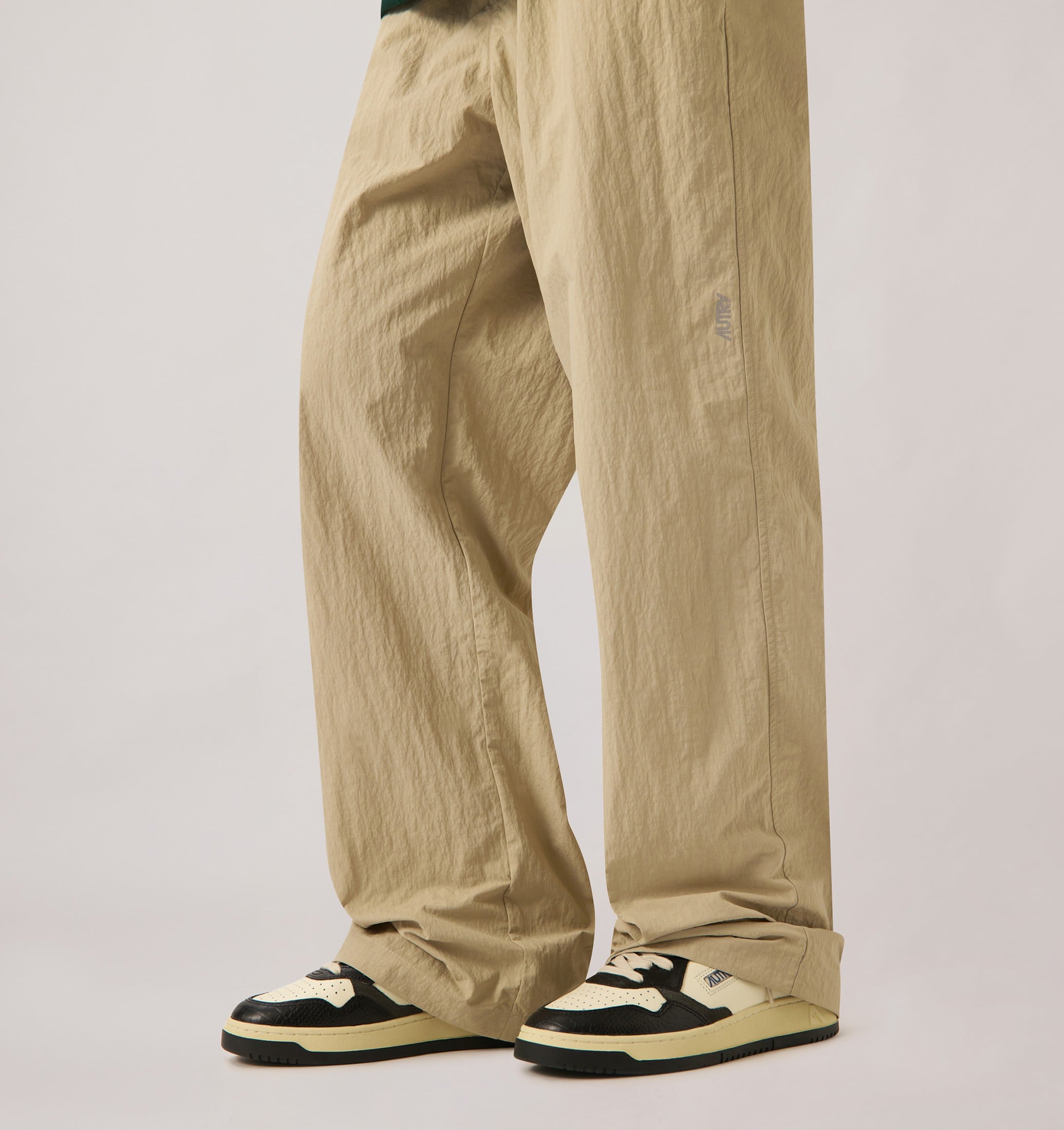 SNEAKERS MEDALIST LOW IN PELLE MARSHMALLOW E NERO