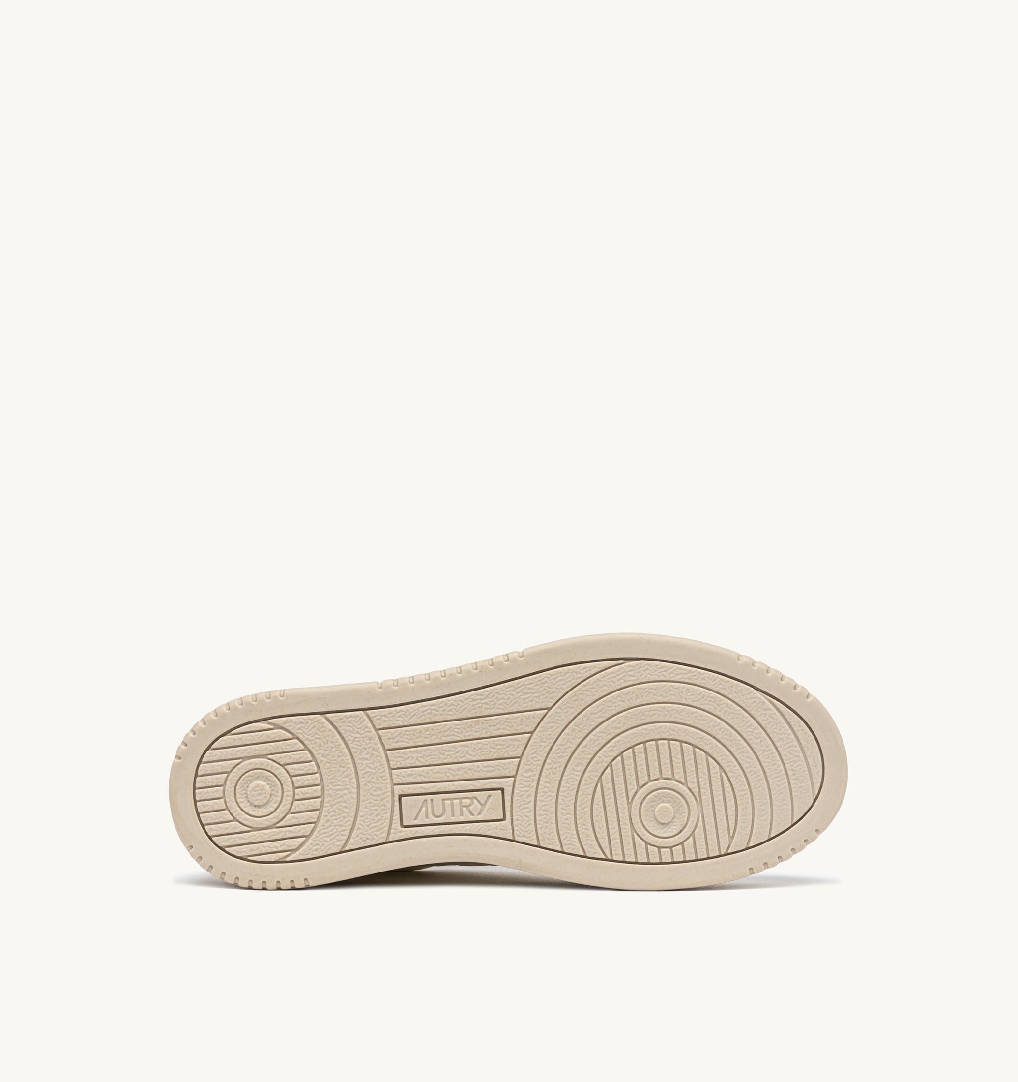 SNEAKERS MEDALIST LOW IN PELLE PLATINO E SPONGE