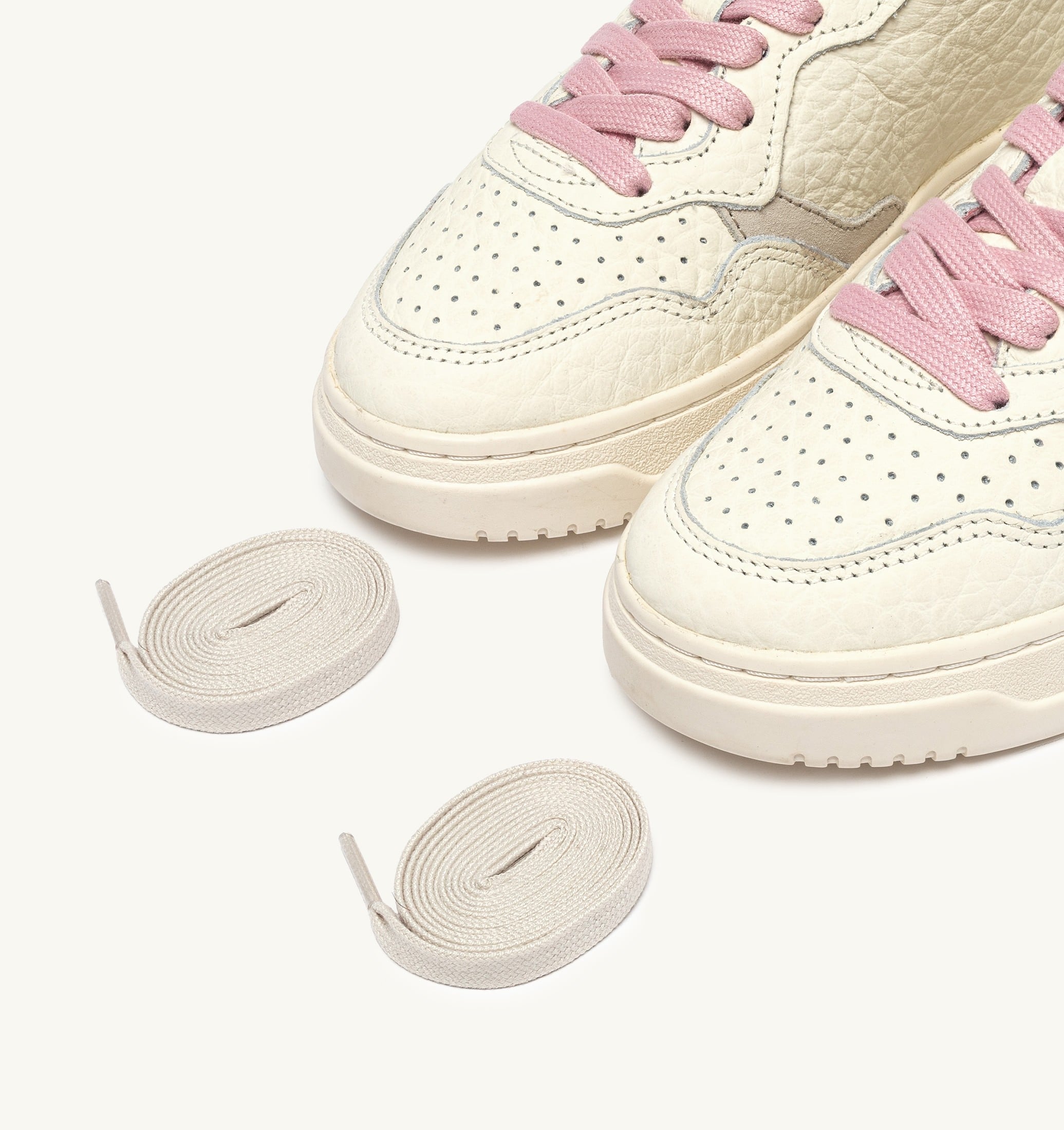 SNEAKERS MEDALIST LOW IN PELLE SAND E LEOPARD