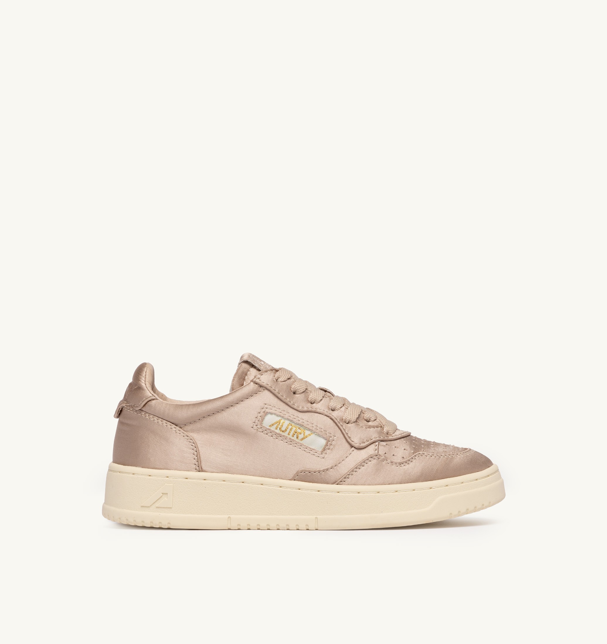 SNEAKERS MEDALIST LOW IN SATIN DESERT ROSE