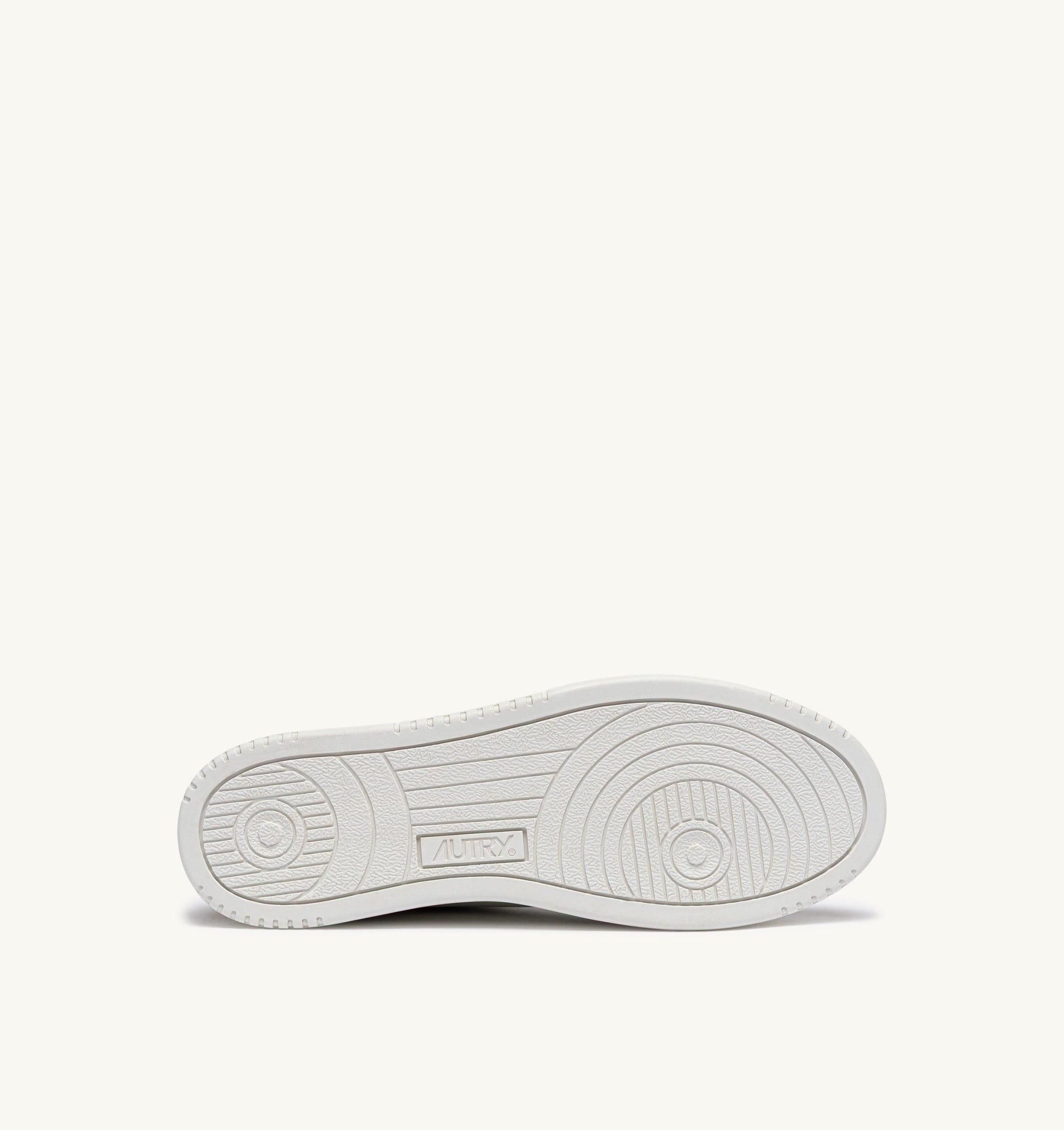 SNEAKERS MEDALIST LOW IN SUEDE E PELLE BIANCA