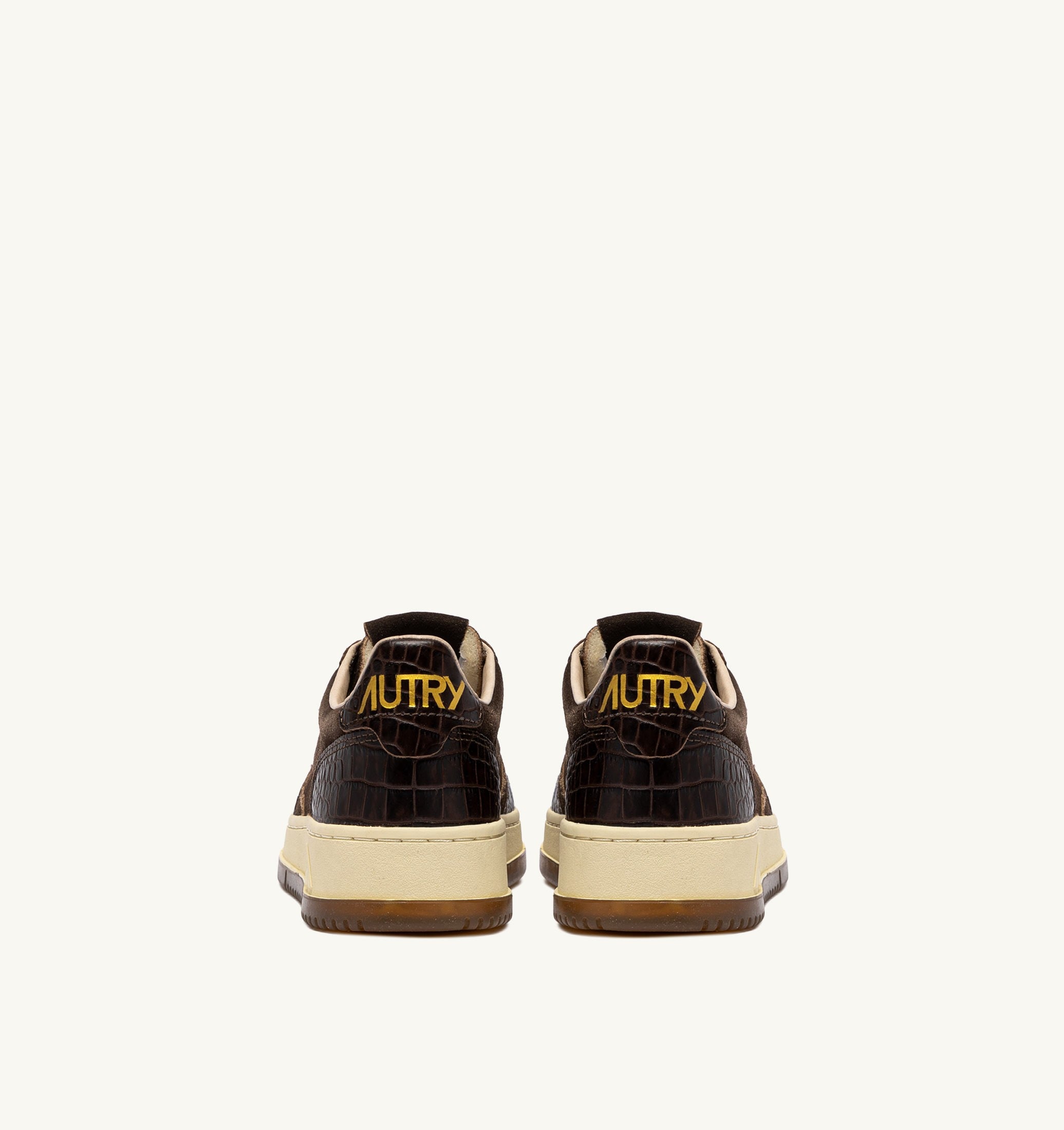 SNEAKERS MEDALIST LOW IN SUEDE E PELLE MUSTANG E MARRONE