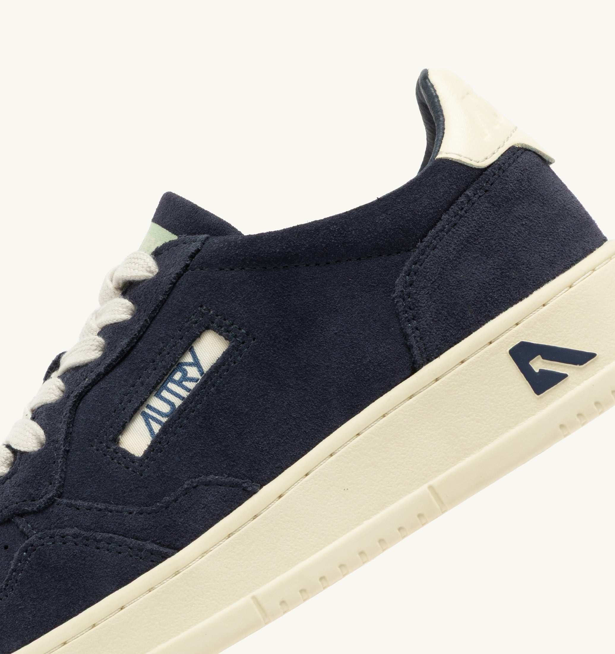 SNEAKERS MEDALIST LOW IN SUEDE SPACE E BIANCO