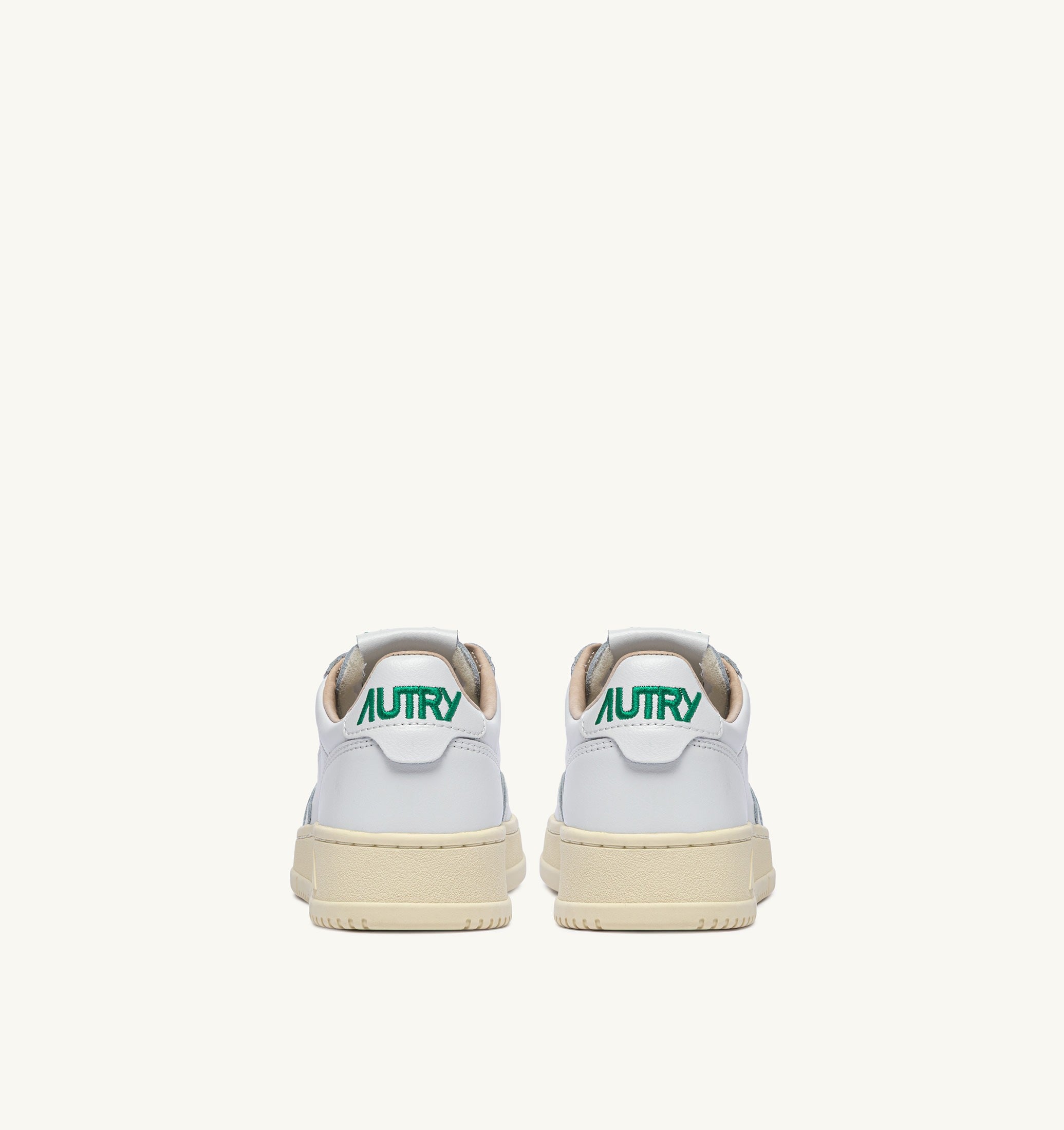 SNEAKERS MEDALIST LOW 'QUADRIFOGLIO' IN PELLE BIANCA E AMAZON