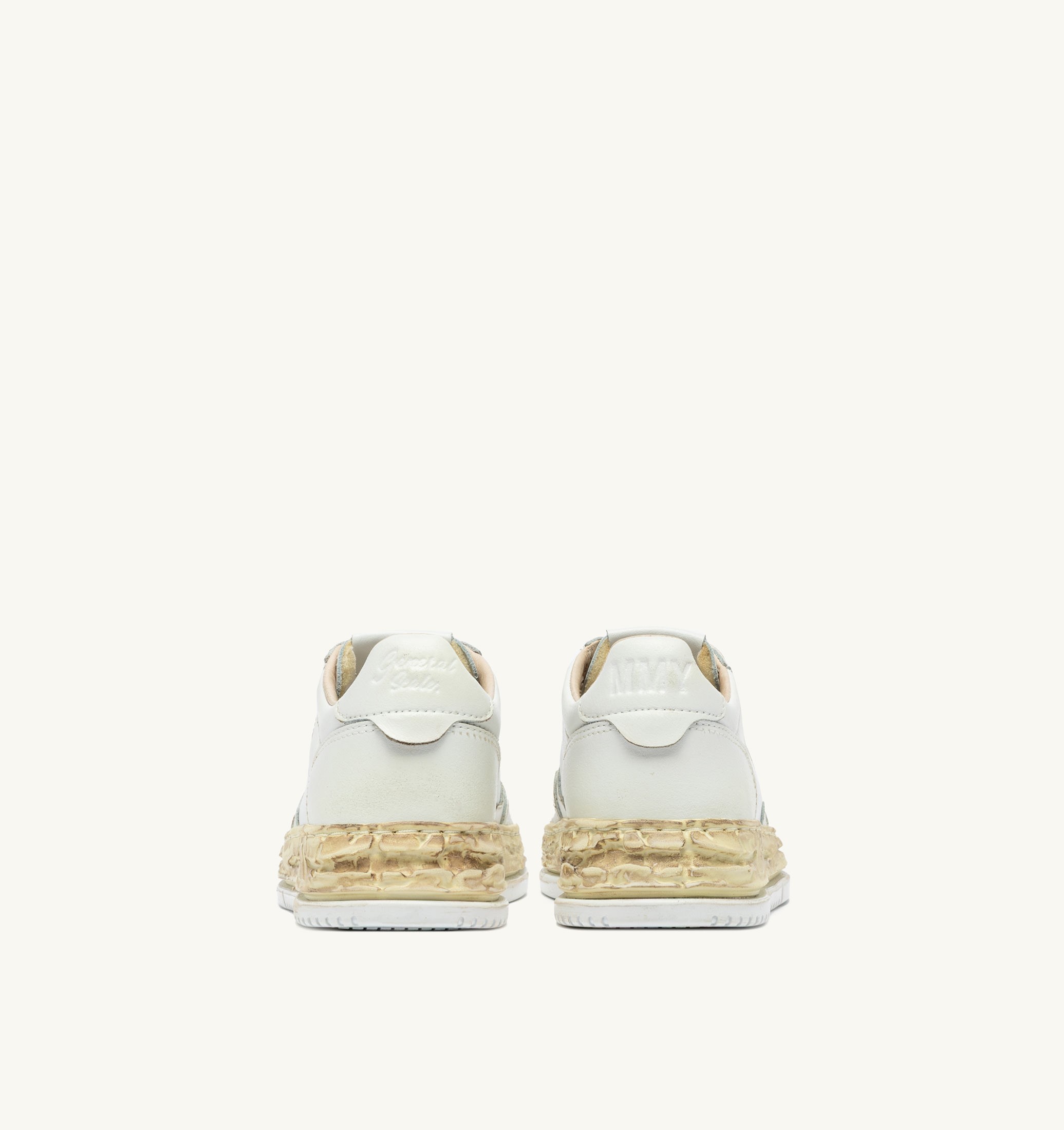SNEAKERS MEDALIST LOW SUPER VINTAGE 'Autry x Maison MIHARA YASUHIRO General Scale.' IN PELLE BIANCA