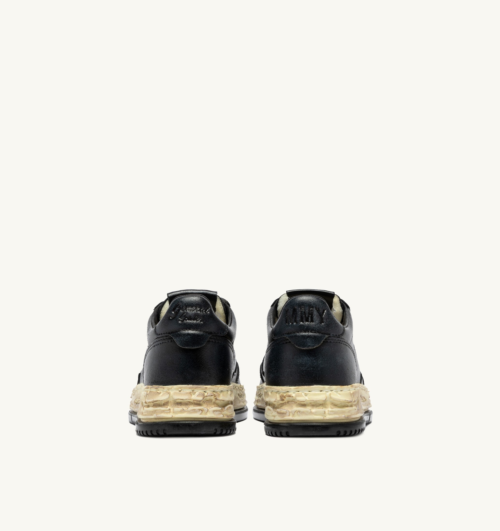 SNEAKERS MEDALIST LOW SUPER VINTAGE 'Autry x Maison MIHARA YASUHIRO General Scale.' IN PELLE NERA