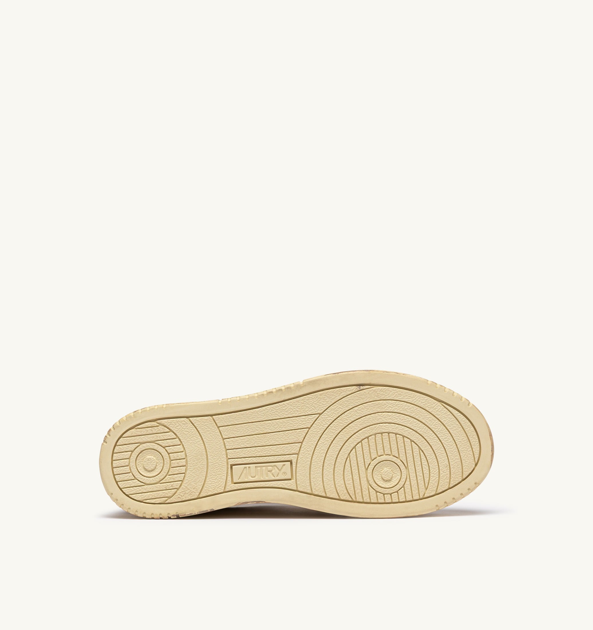 SNEAKERS MEDALIST LOW SUPER VINTAGE IN PELLE ARGENTO E PLATINO