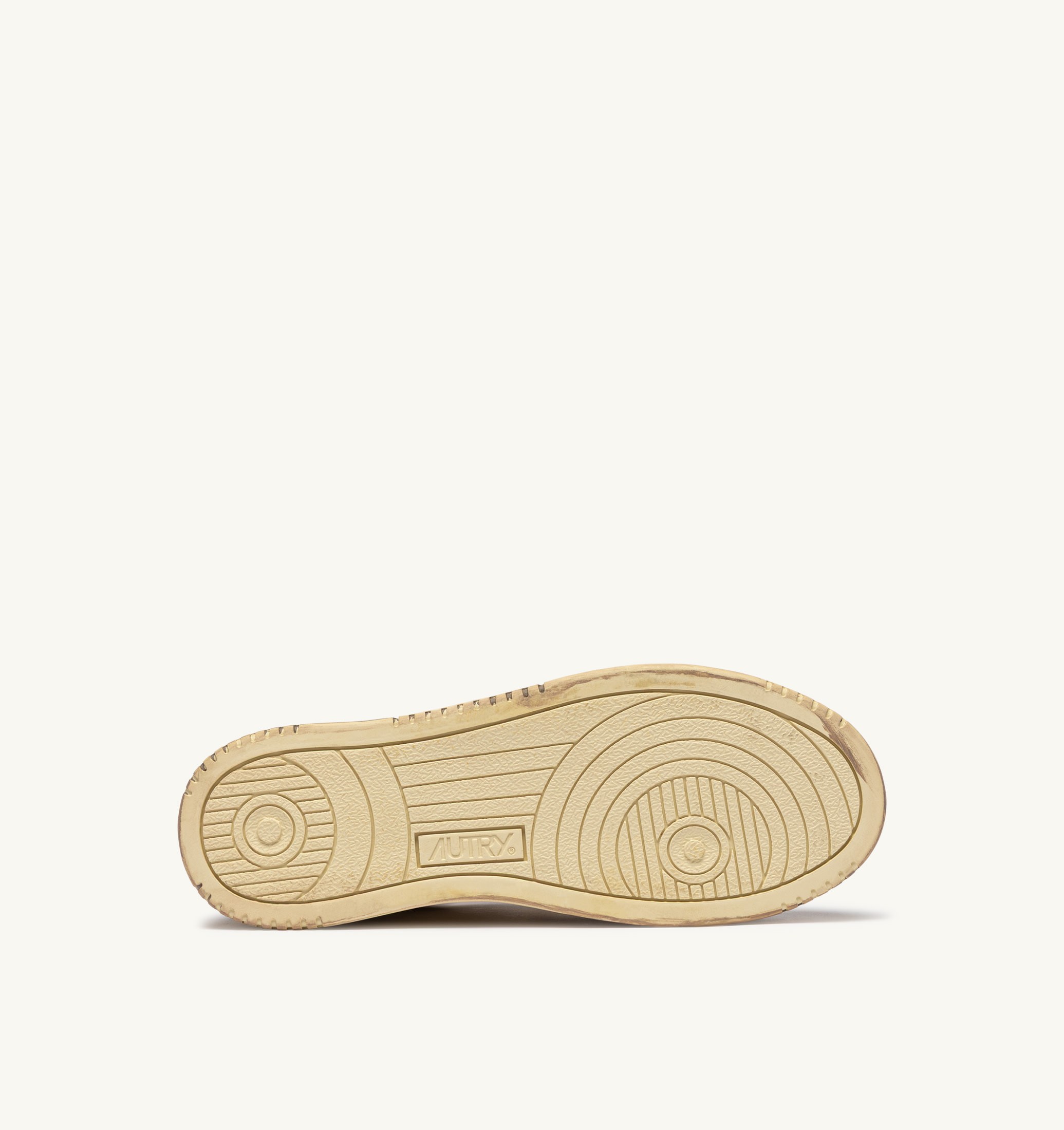 SNEAKERS MEDALIST LOW SUPER VINTAGE IN PELLE CHOCOLATE E ARGENTO