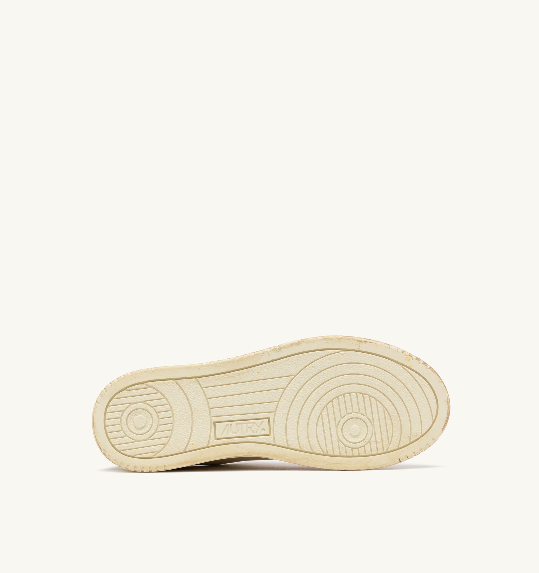SNEAKERS MEDALIST LOW SUPER VINTAGE IN PELLE PLATINO E ARANCIONE