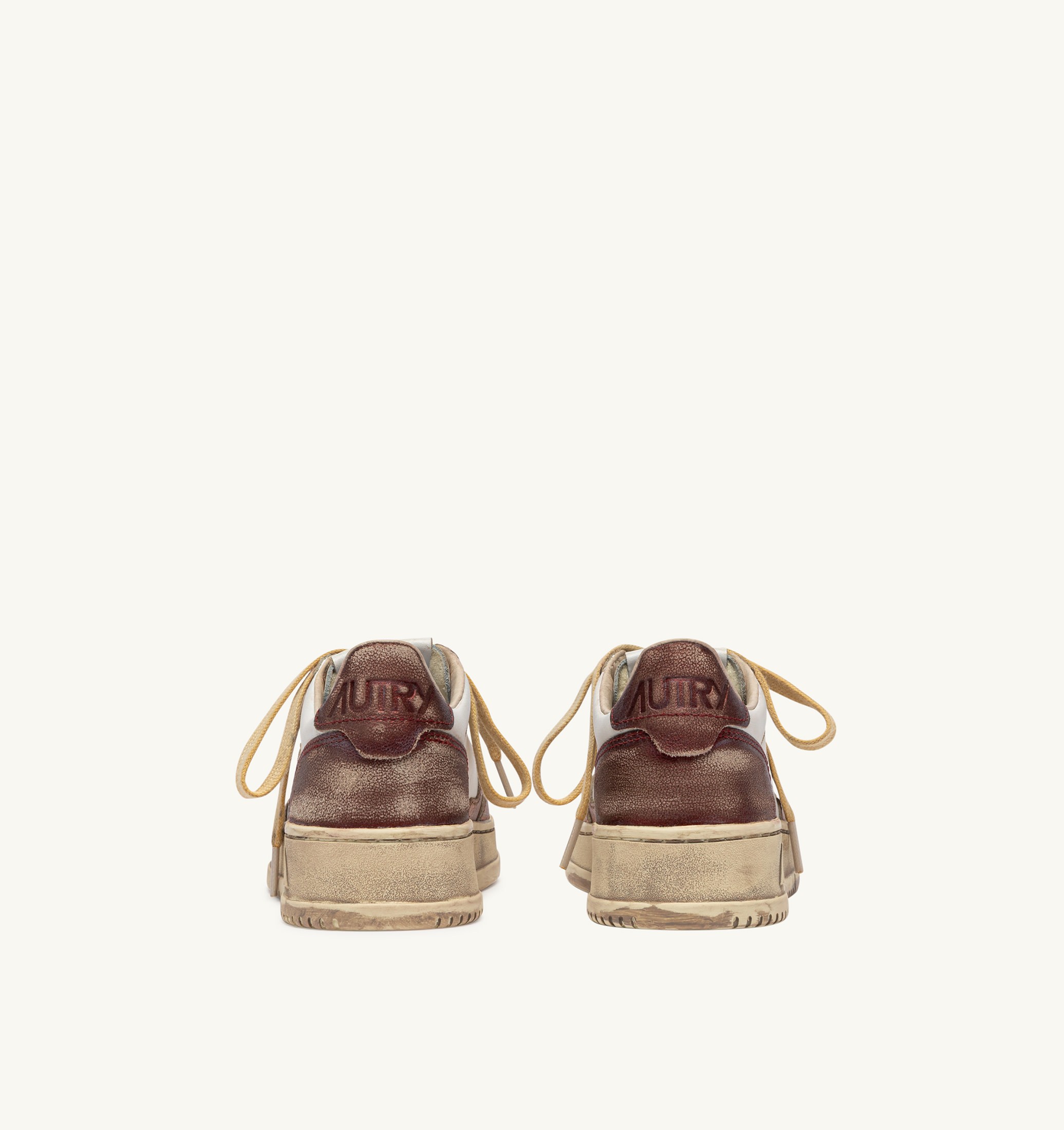 SNEAKERS MEDALIST LOW SUPER VINTAGE IN PELLE RISING SUN E JASPER