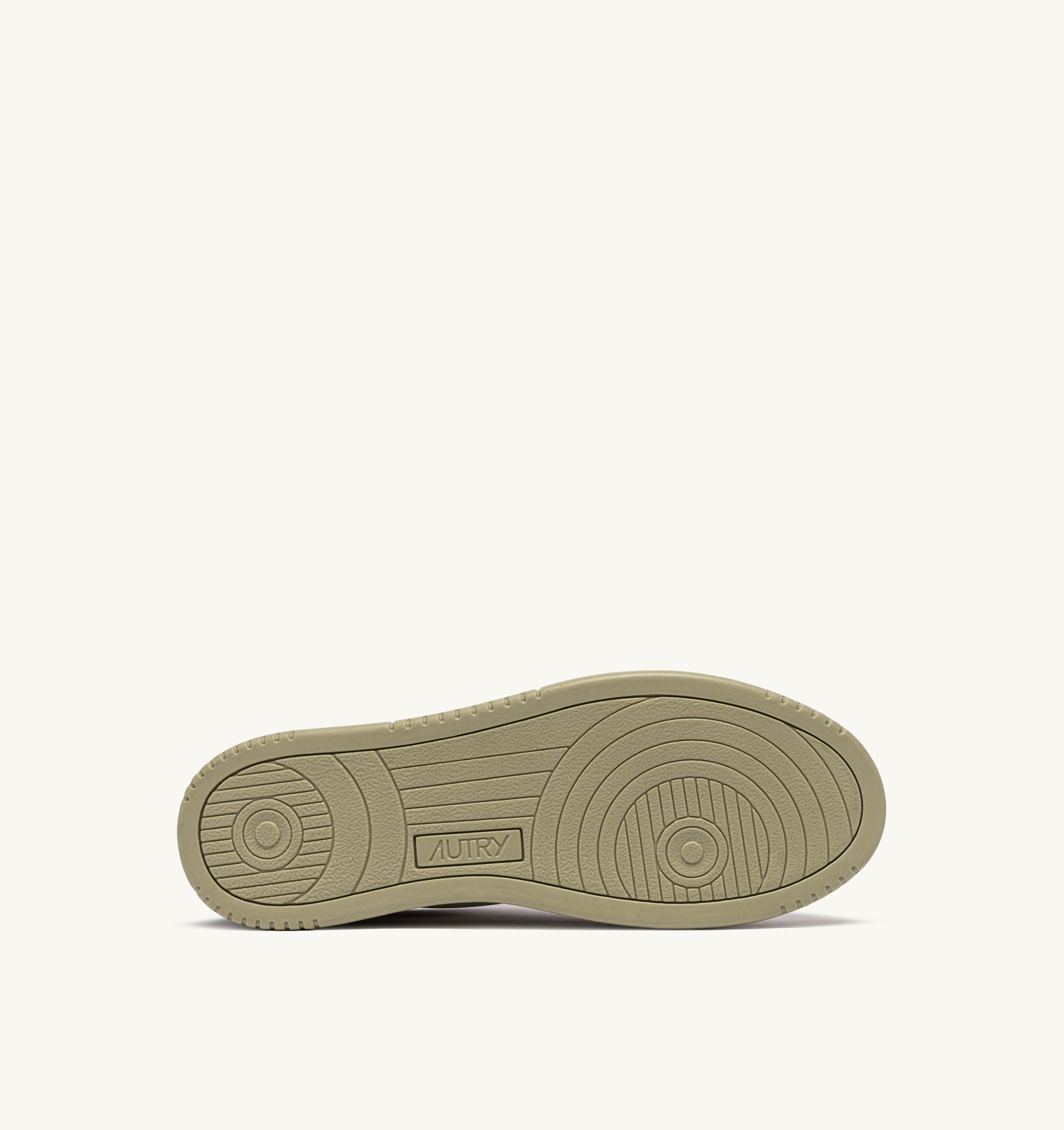 SNEAKERS MEDALIST LOW TRICOLOR IN SUEDE BIANCO SAND E GREY GREEN