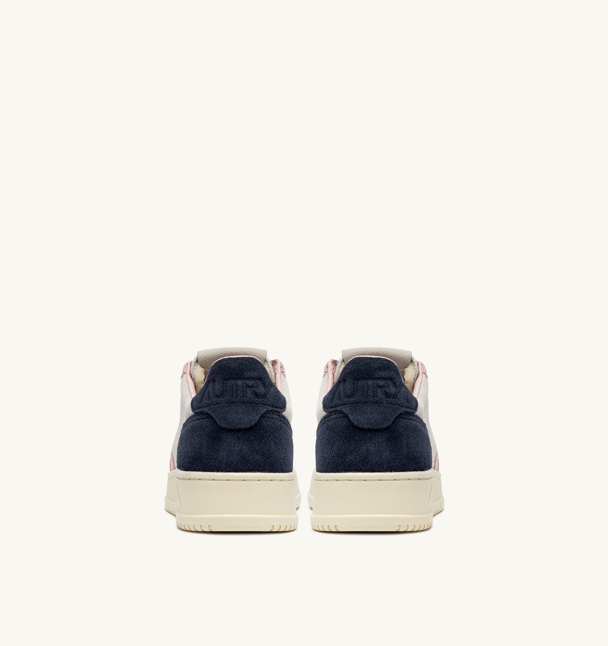 SNEAKERS MEDALIST LOW TRICOLOR IN SUEDE ROSEMARY E ATLANTICO